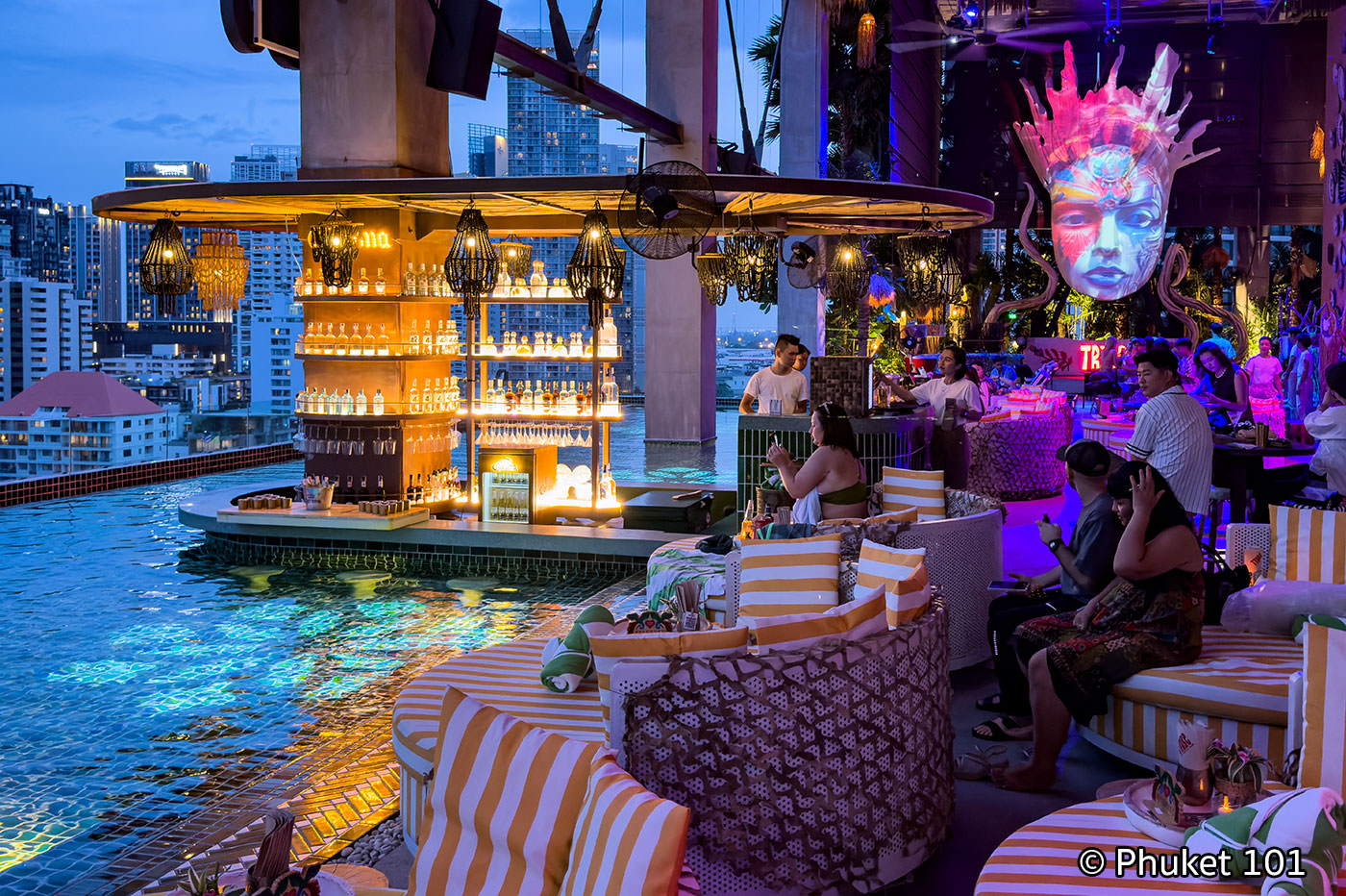 TRIBE Sky Beach Club on Bangkok Sukhumvit