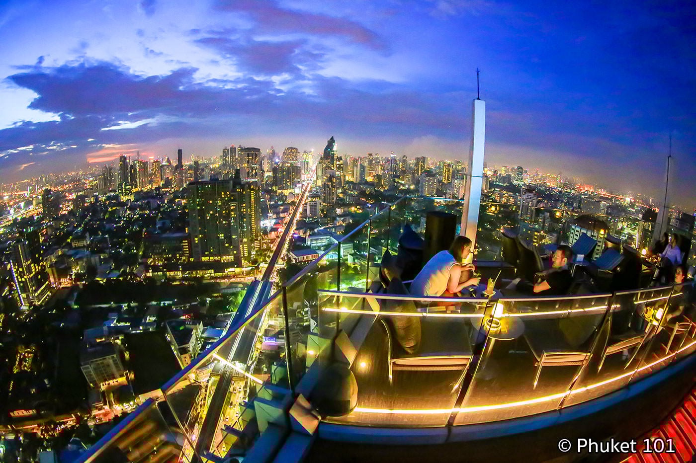Octave Rooftop Bar in Sukhumvit Bangkok