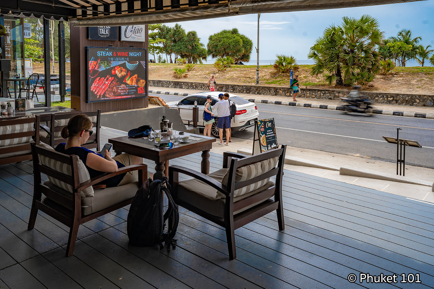 Ciao Pizza and Grill at Thavorn Palm Beach Resort on Karon Beach