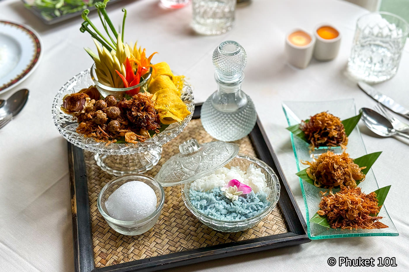 Khao Chae at Benjarong - Baan Dusit Thani