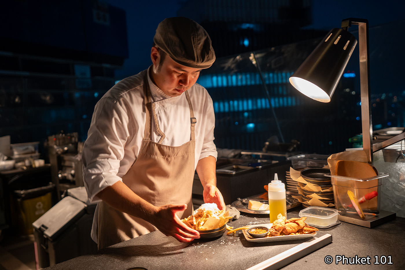 Spire Rooftop Bar at Dusit Thani Bangkok