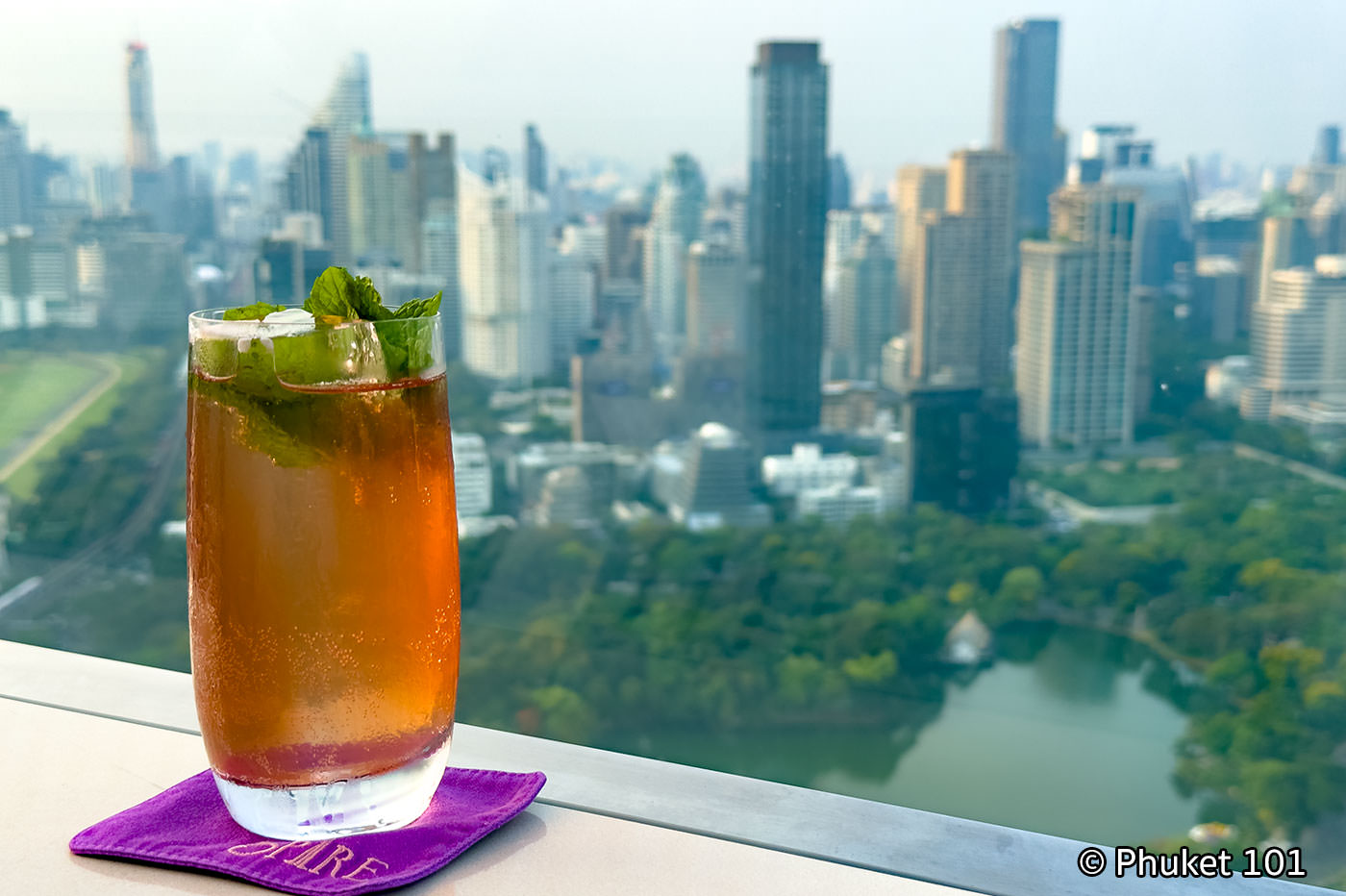 Spire Rooftop Bar at Dusit Thani Bangkok