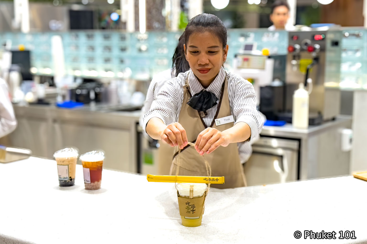 ChiCha San Chen Tea Shop at Velaa Sindhorn Village on Langsuan Road