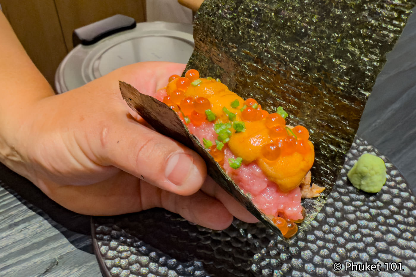 Maison RORU – New Hand Roll Bar by Chef Masato and Khun Pla