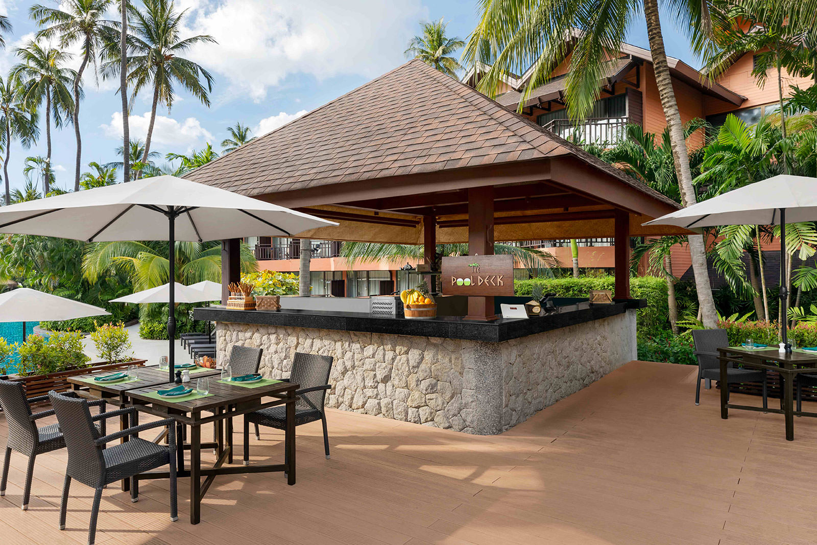 The Pool Deck at Courtyard Phuket, Patong Beach Resort
