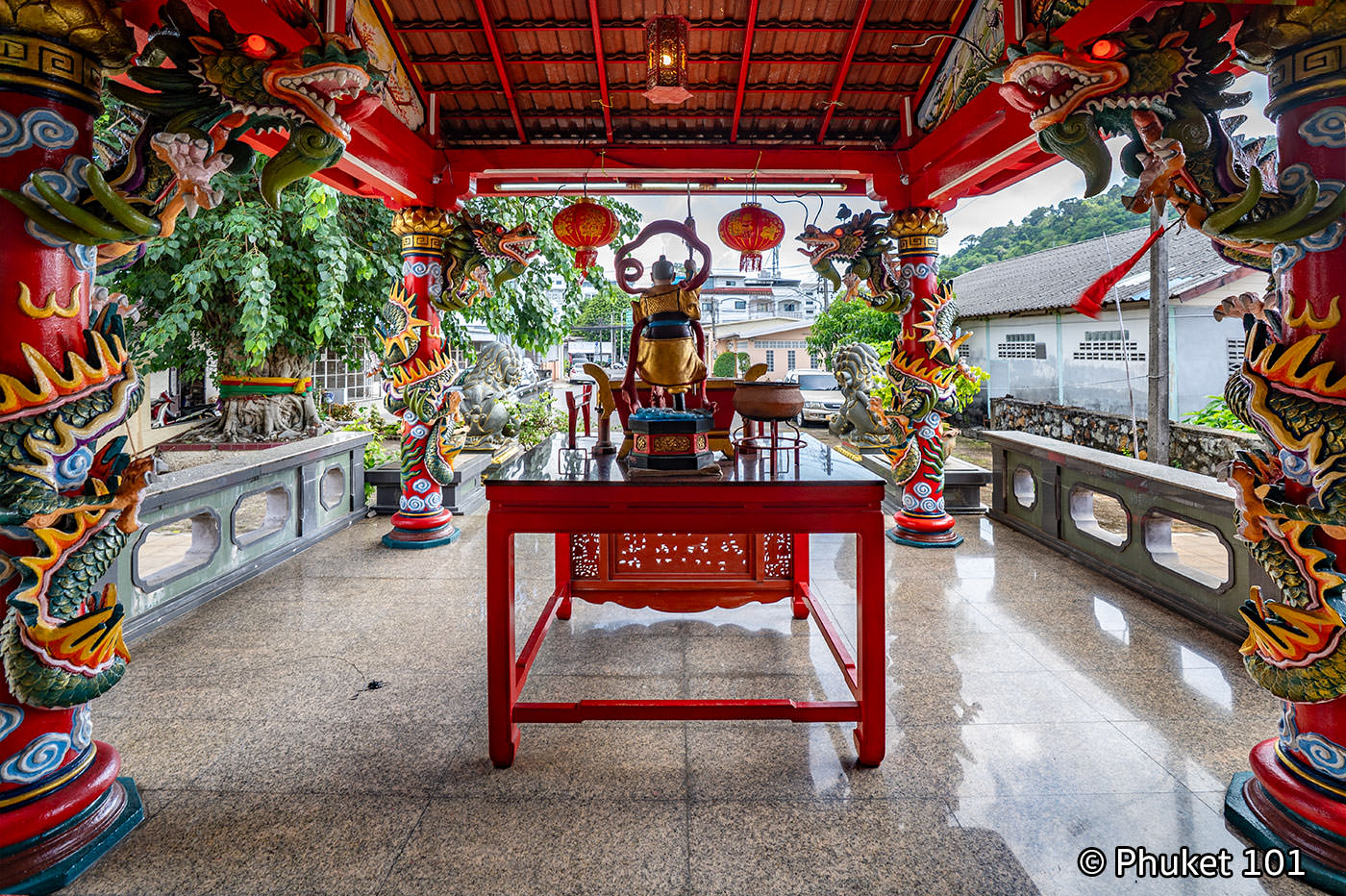 Long Hun Keng Shrine in Phuket Town
