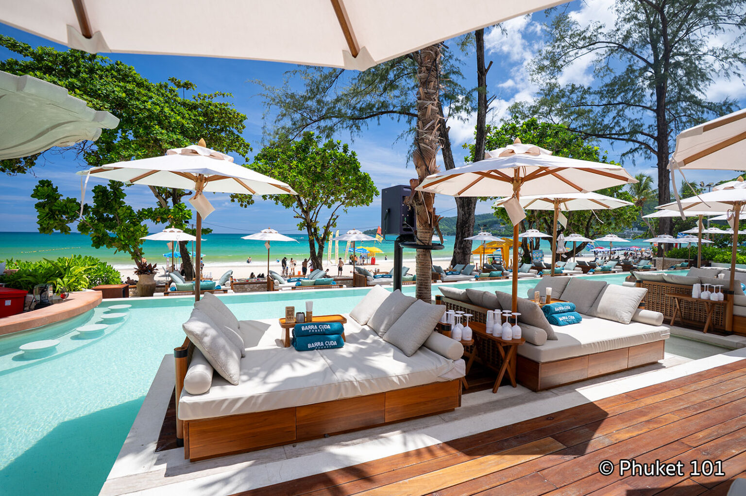 Barra Cuda Beach Club Phuket in Patong Beach