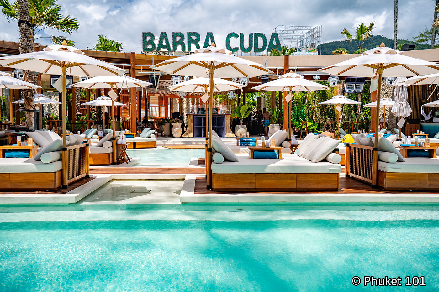 Barra Cuda Beach Club Phuket in Patong Beach