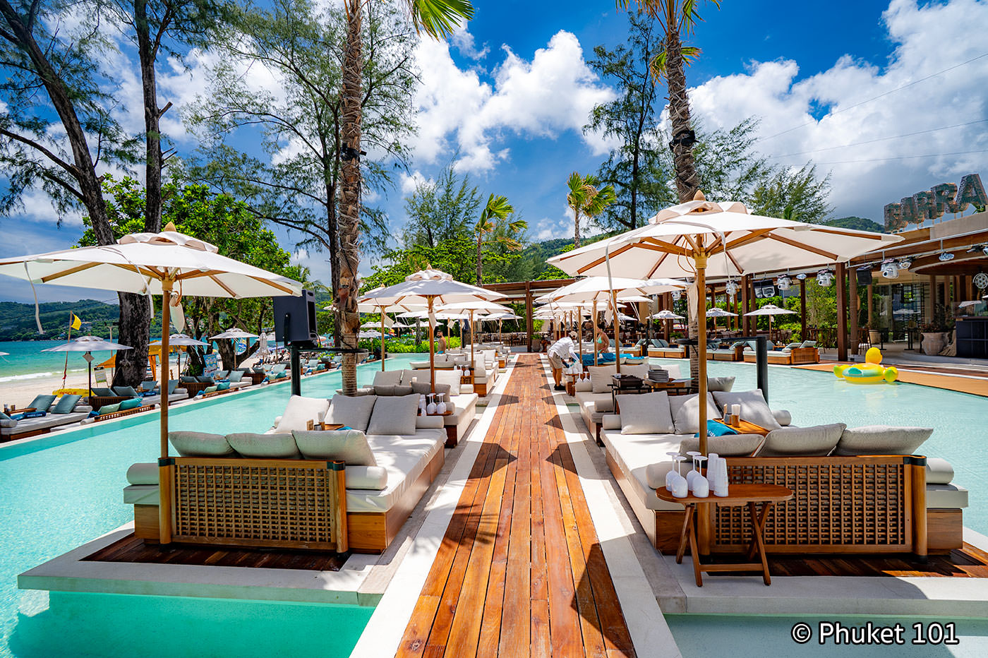 Barra Cuda Beach Club Phuket in Patong Beach