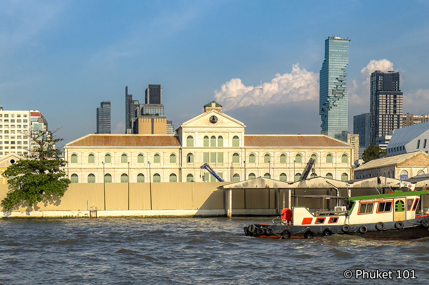 The The Old Customs House on Bangkok Riverside