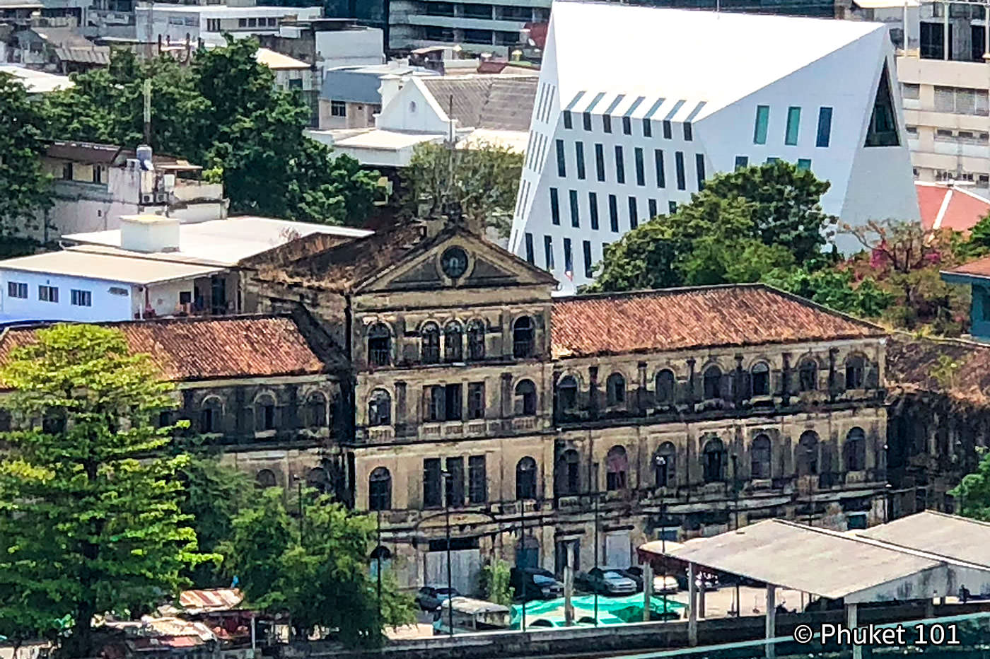 The The Old Customs House on Bangkok Riverside