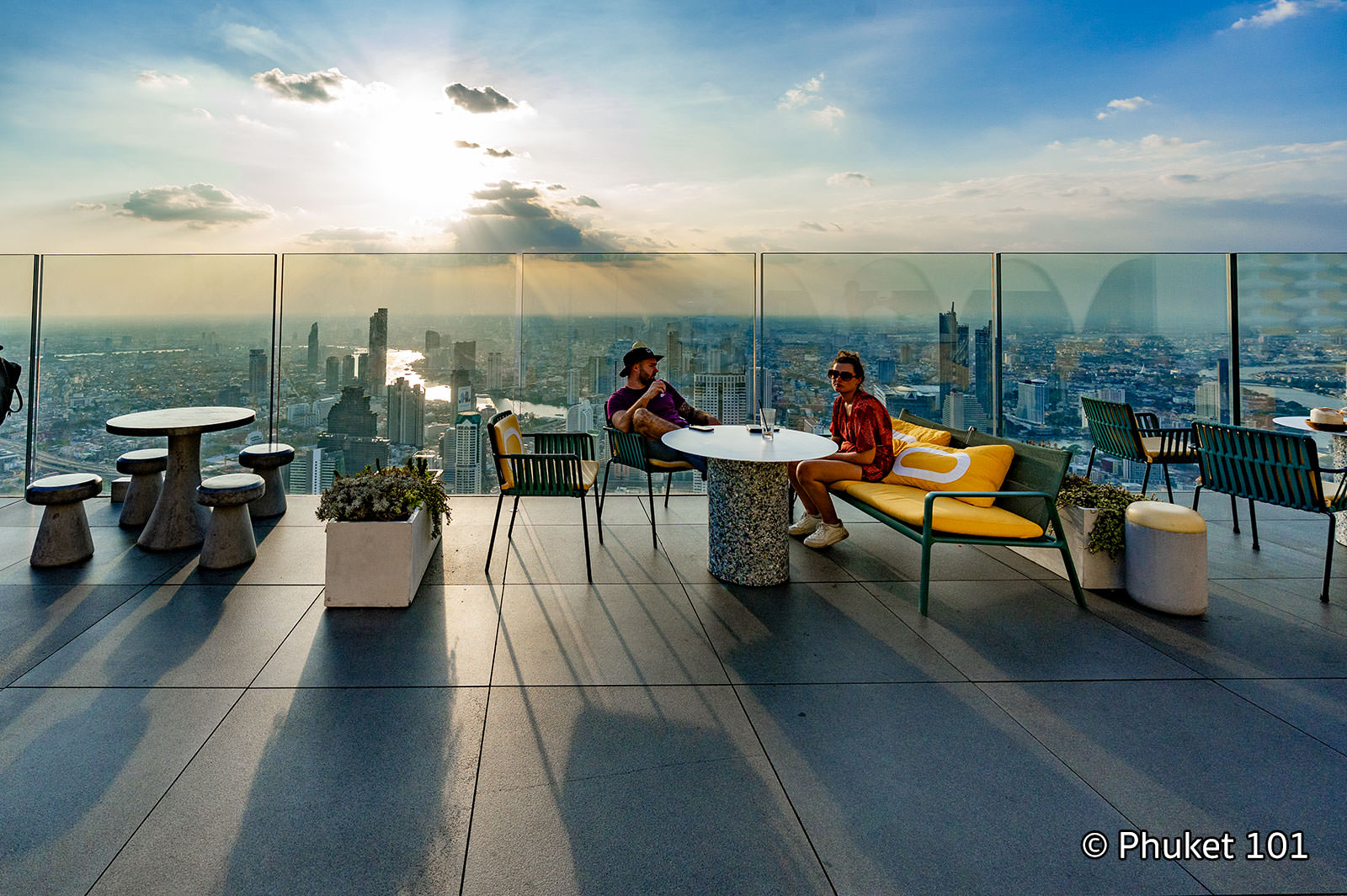 Sky Beach Bangkok at Mahanakhon SkyWalk
