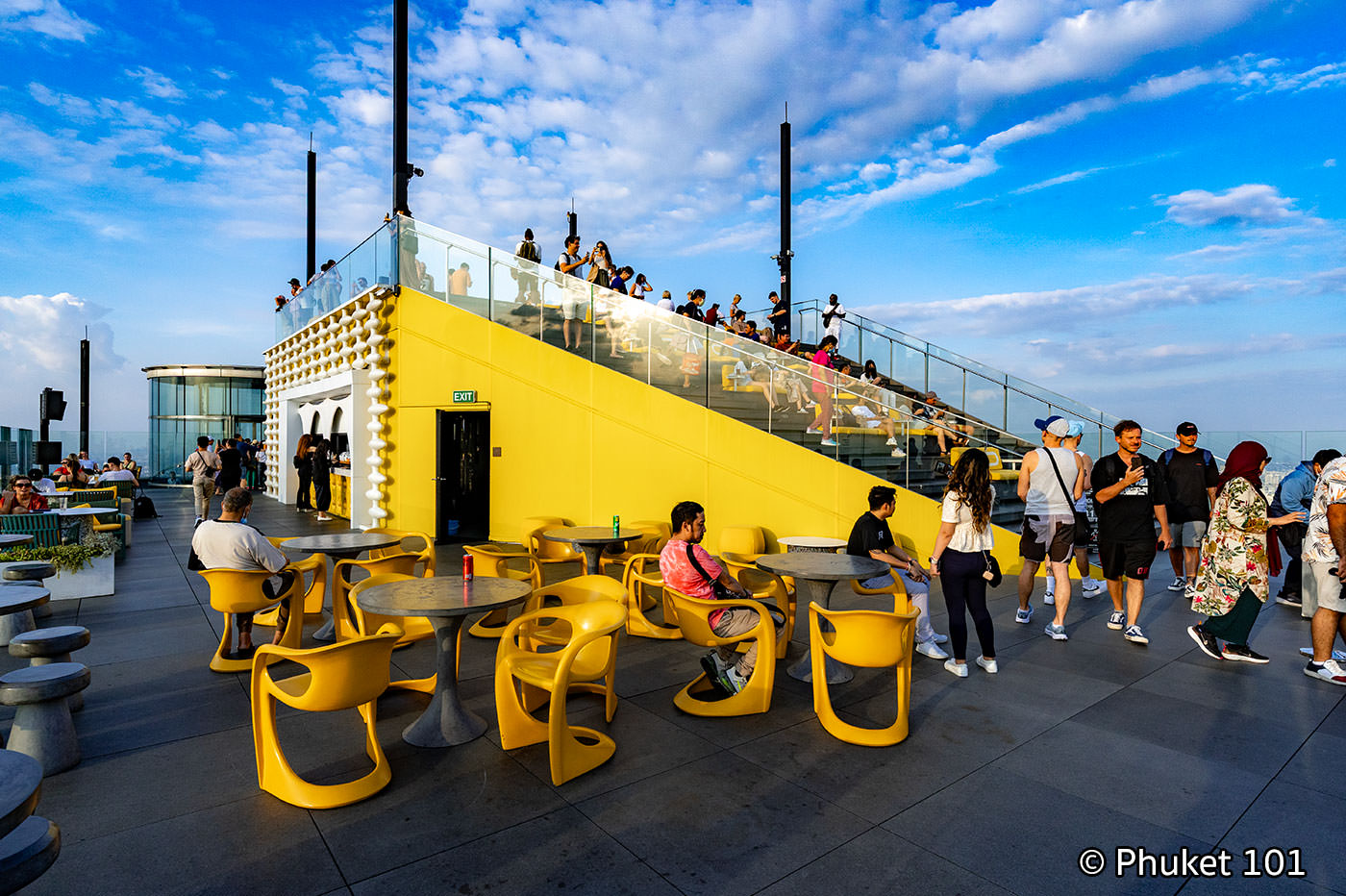 Sky Beach Bangkok at Mahanakhon SkyWalk