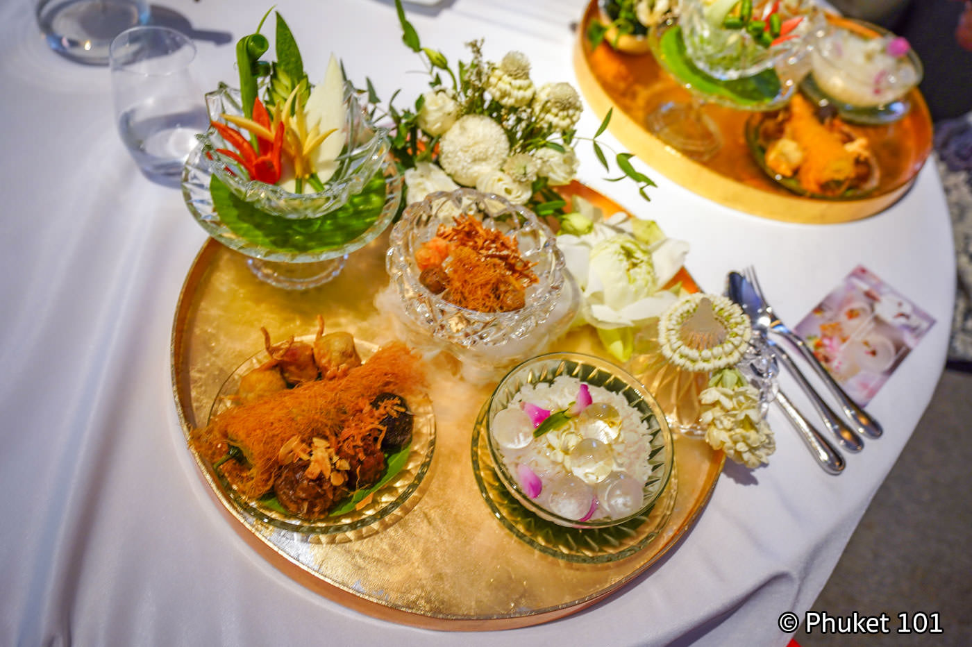 Khao Chae at Royal Osha Restaurat in Bangkok