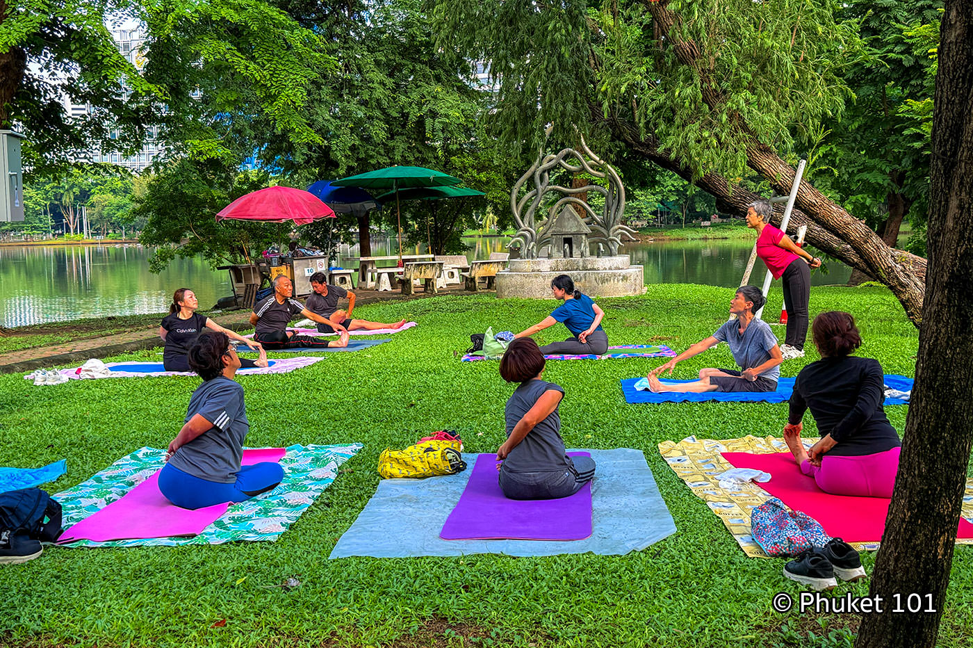 Lumpini Park in Bangkok