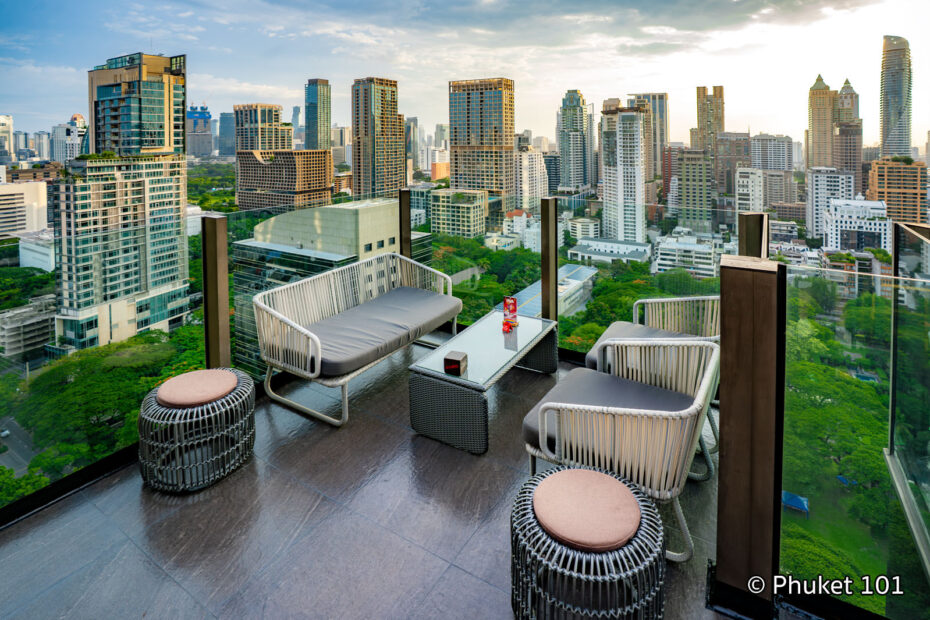 Char Rooftop Bar in Ploenchit, Bangkok