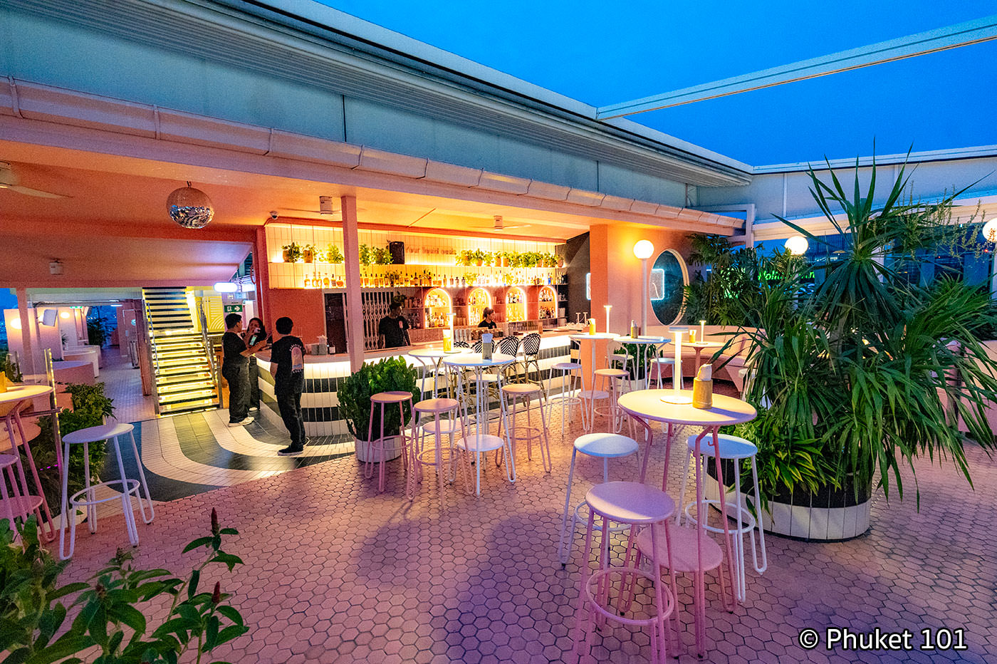 Paradise Lost Rooftop Bar in Bangkok