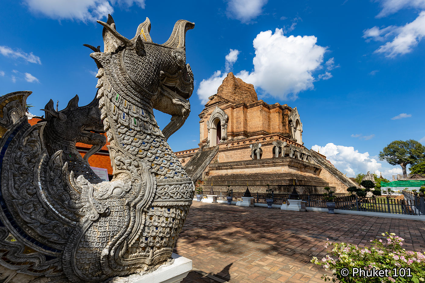 Wat Chedi Luang in Chiang Mai