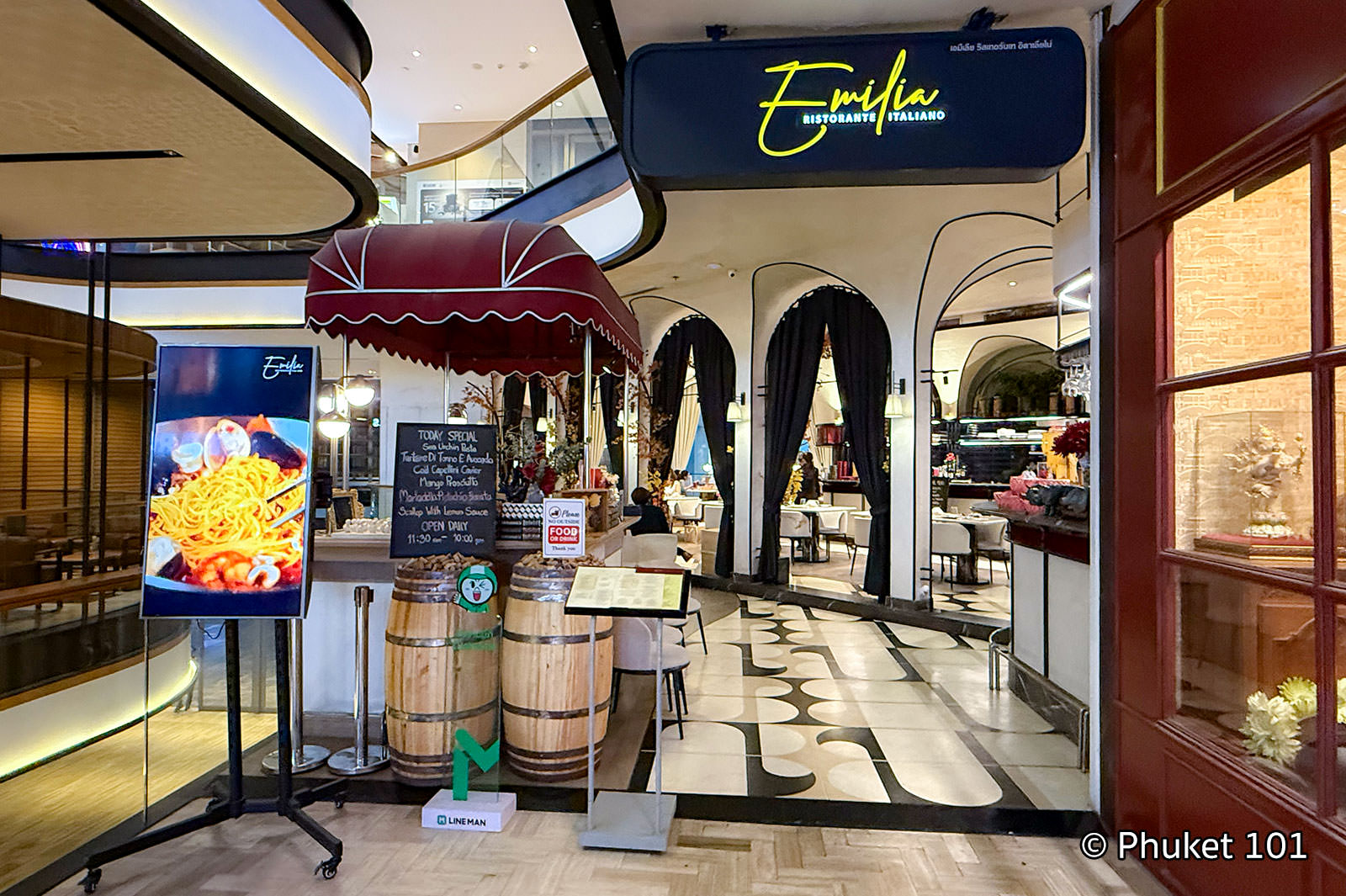 Emilia Ristorante Italiano at Gaysorn Village, Bangkok