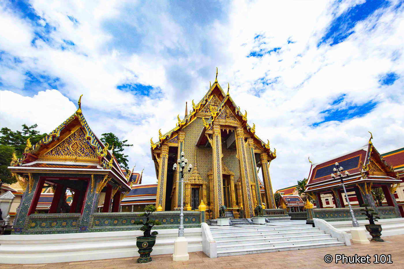 Wat Ratchabophit in Bangkok Old Town