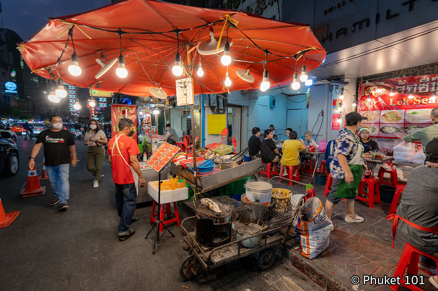 Yaowarat Road in Bangkok Chinatown
