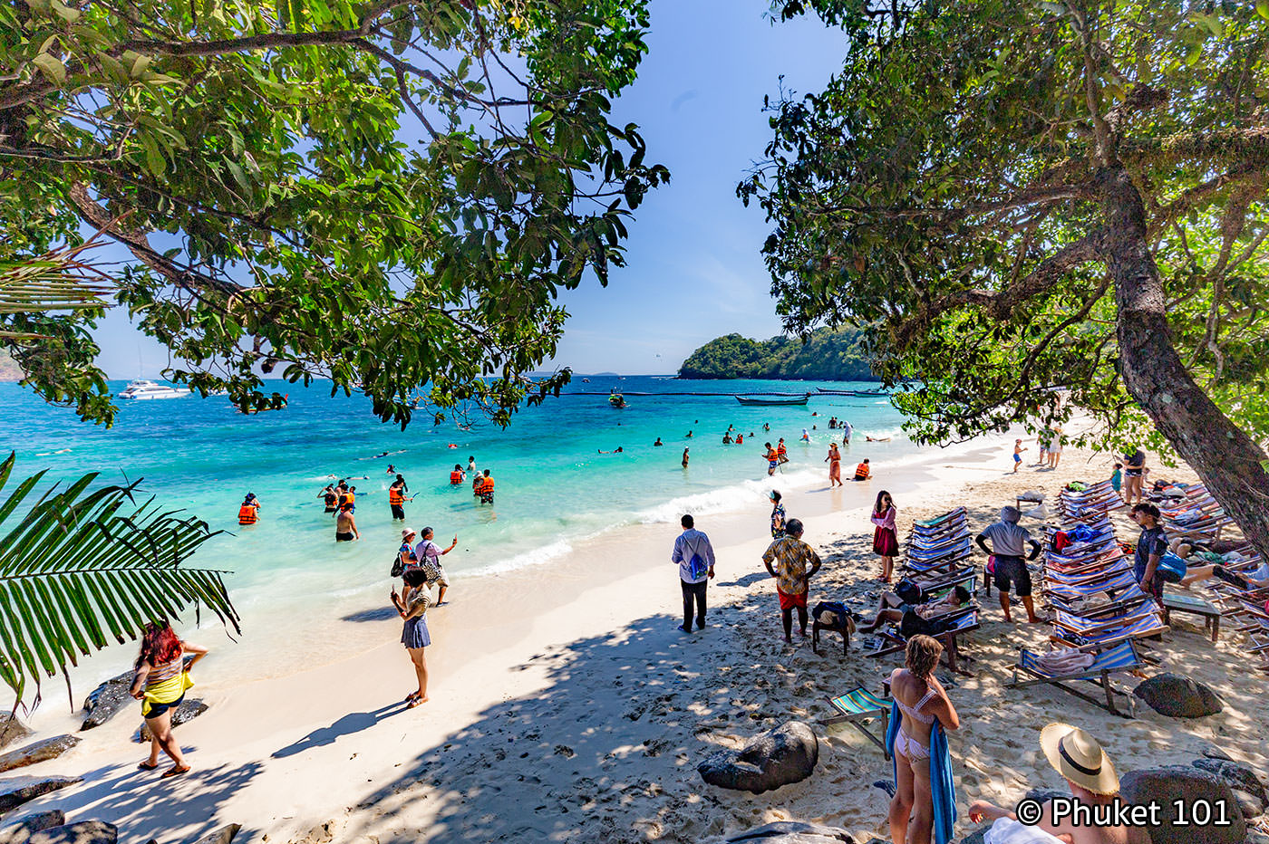 Banana Beach on Coral Island
