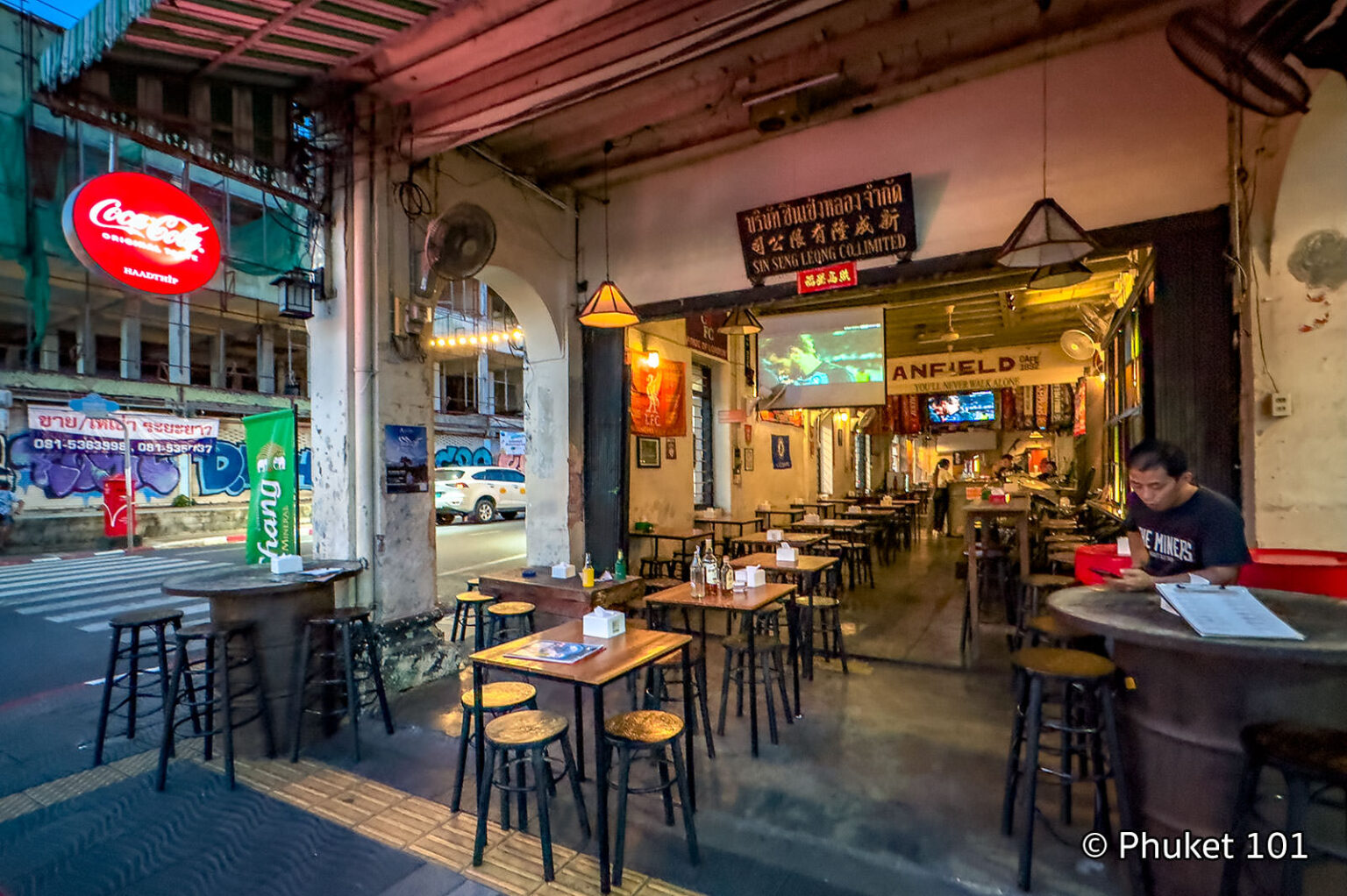 Anfield Cafe in Old Phuket Town