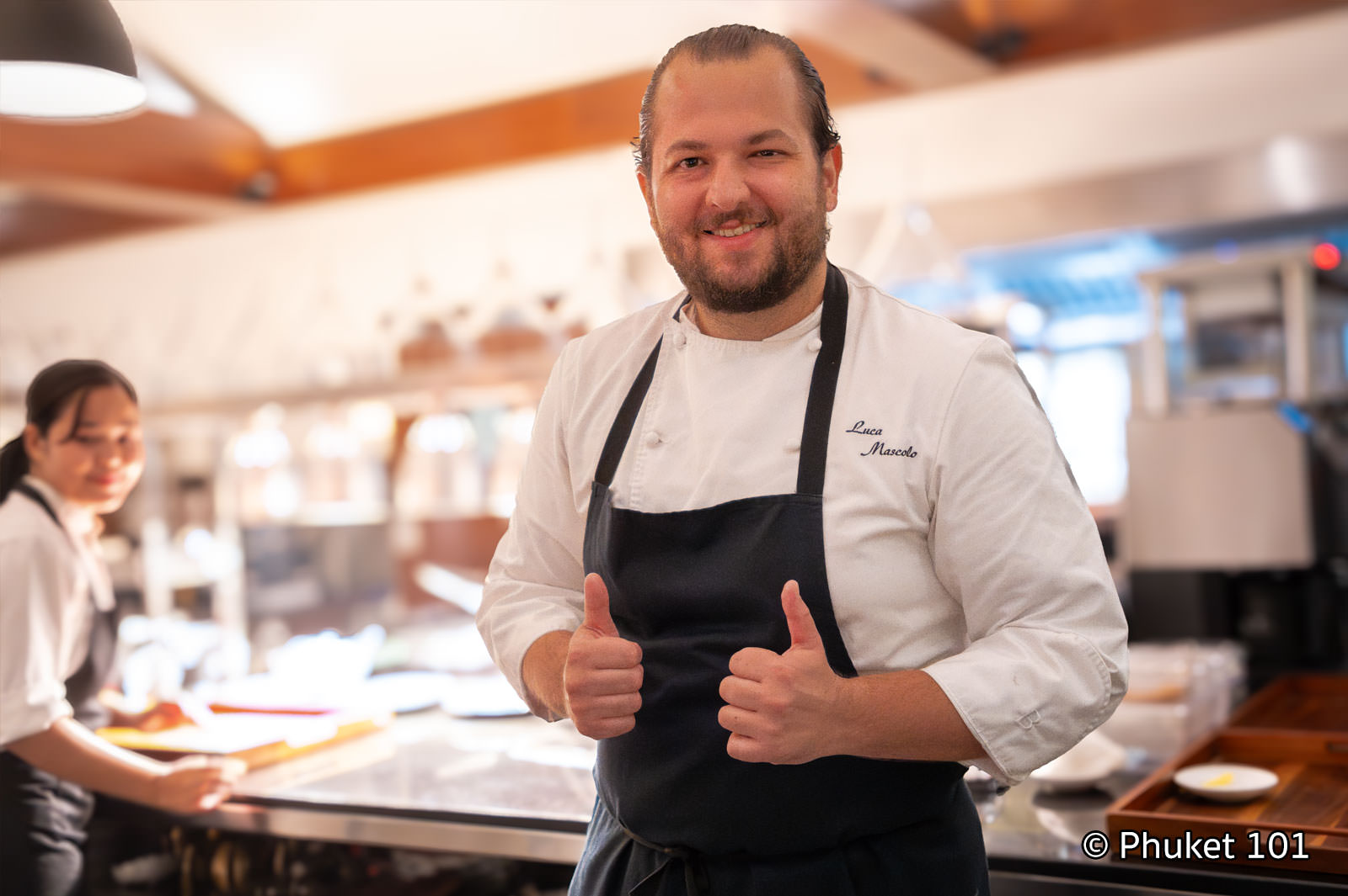 Chef Luca at The Smokaccia Laboratory in Phuket
