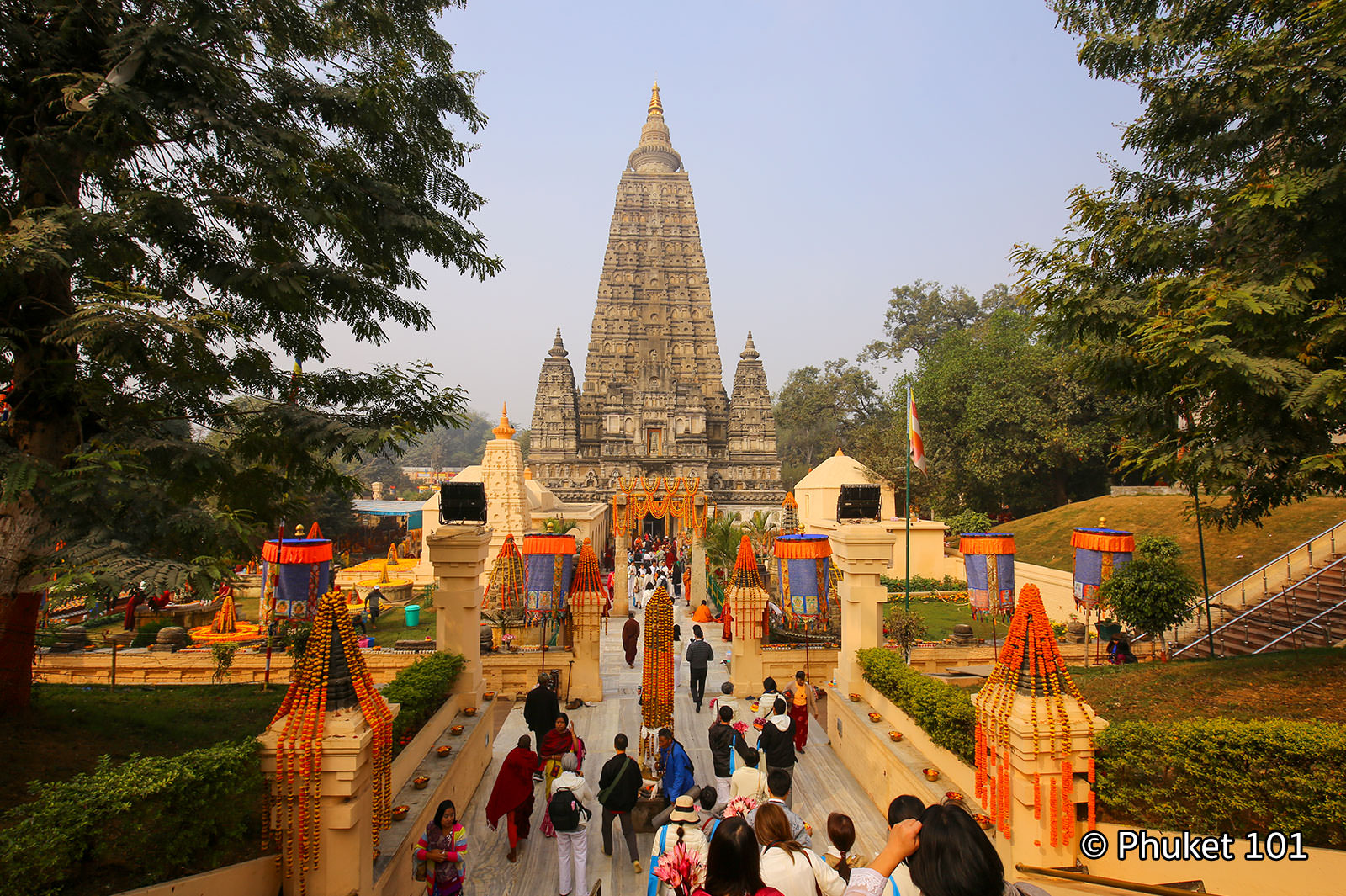 Animisa Cetiya, also known as the Shrine of Steadfast Gaze or the Unblinking Shrine, is a sacred site in the Mahabodhi Temple complex at Bodh Gaya where the Buddha spent his second week after Enlightenment, constantly gazing at the Bodhi Tree.