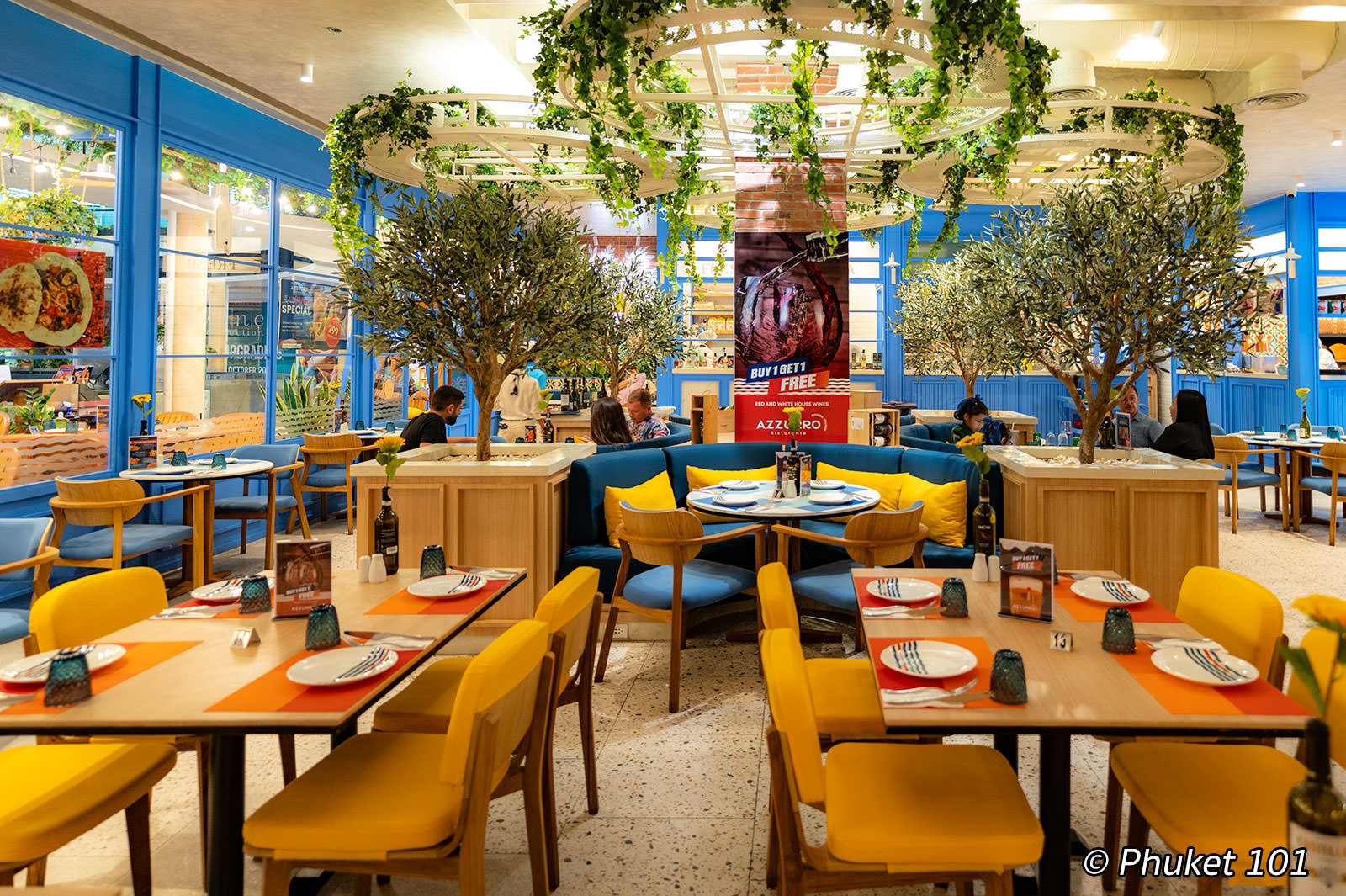 Azzurro Thailand - Italian Restaurant at Central Phuket