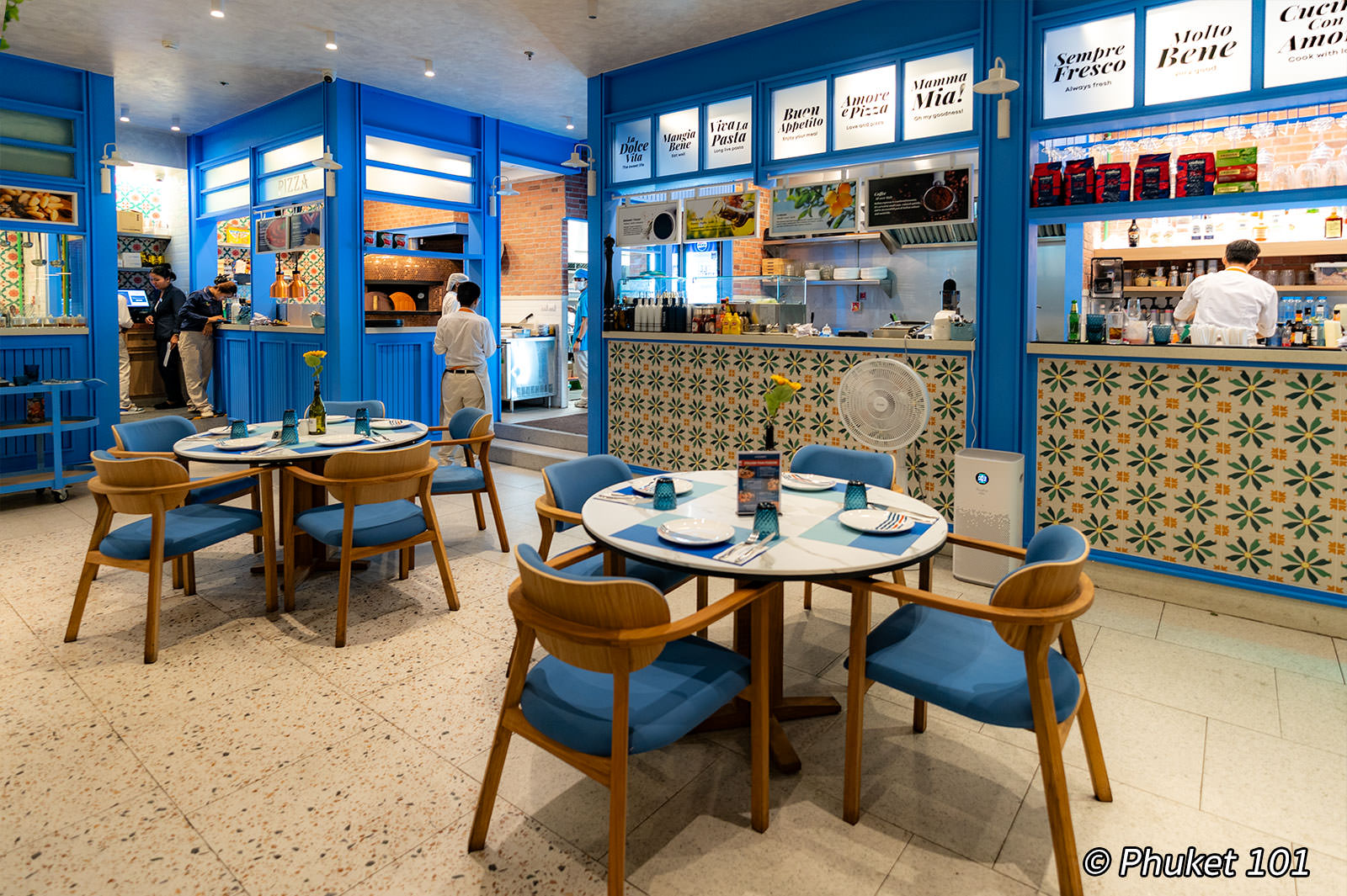 Azzurro Thailand - Italian Restaurant at Central Phuket