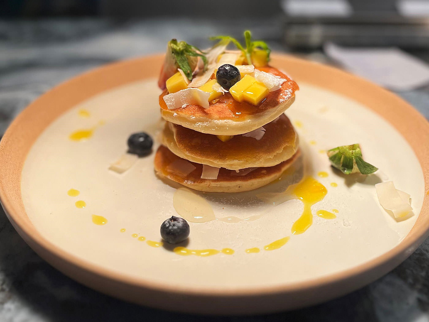 3 Uncles Mango Coconut Pancake