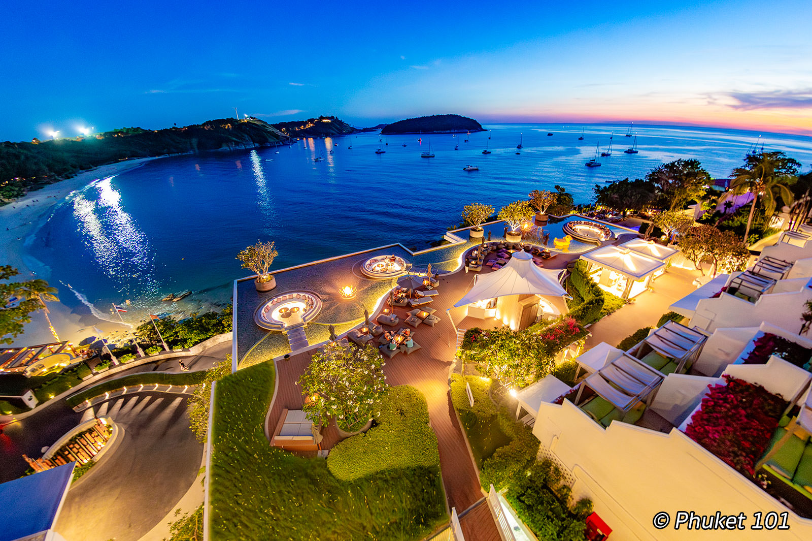 Reflections Rooftop Bar at The Nai Harn Resort Phuket