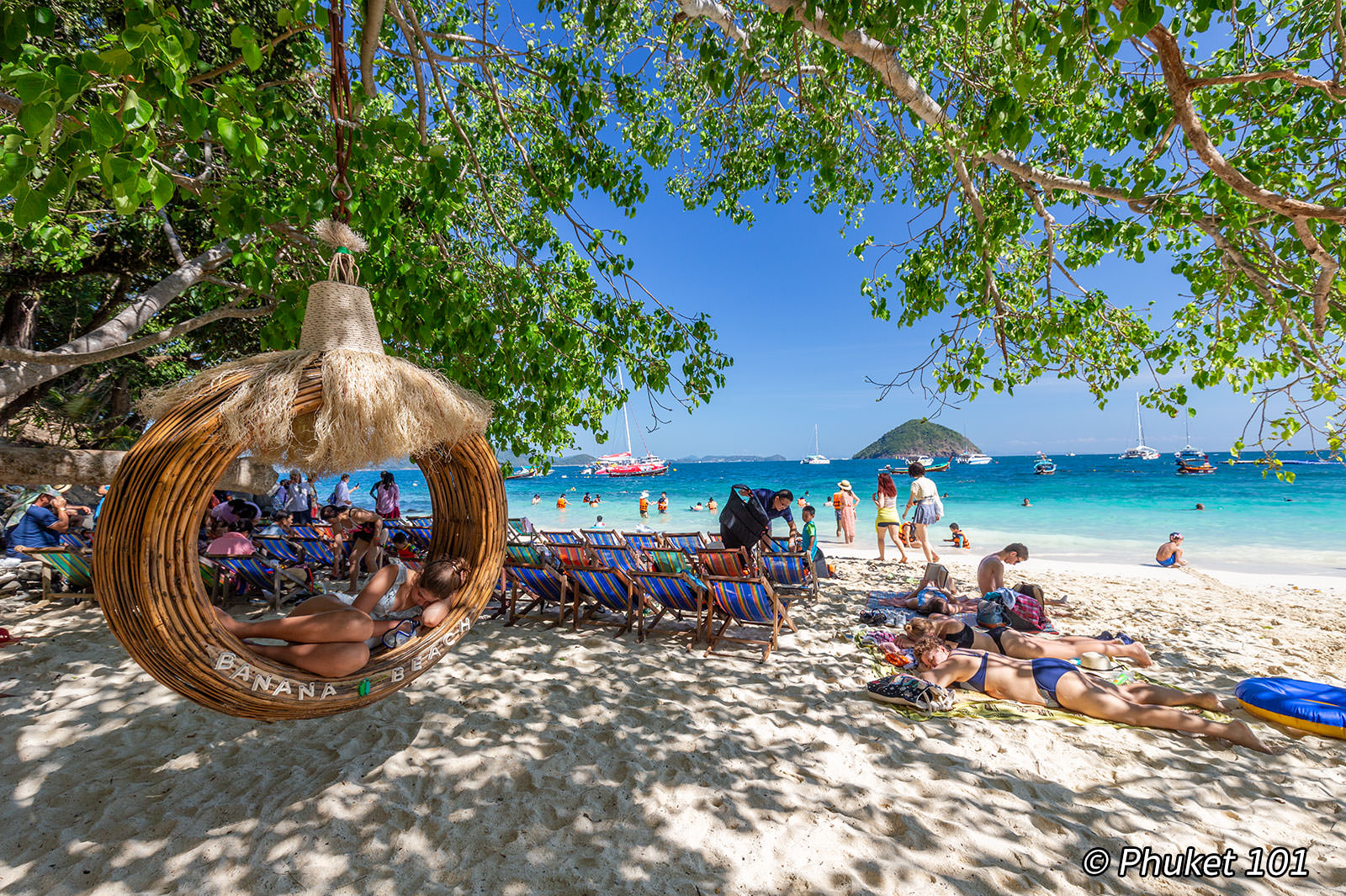 Banana Beach in Coral Island (Koh-Heh)