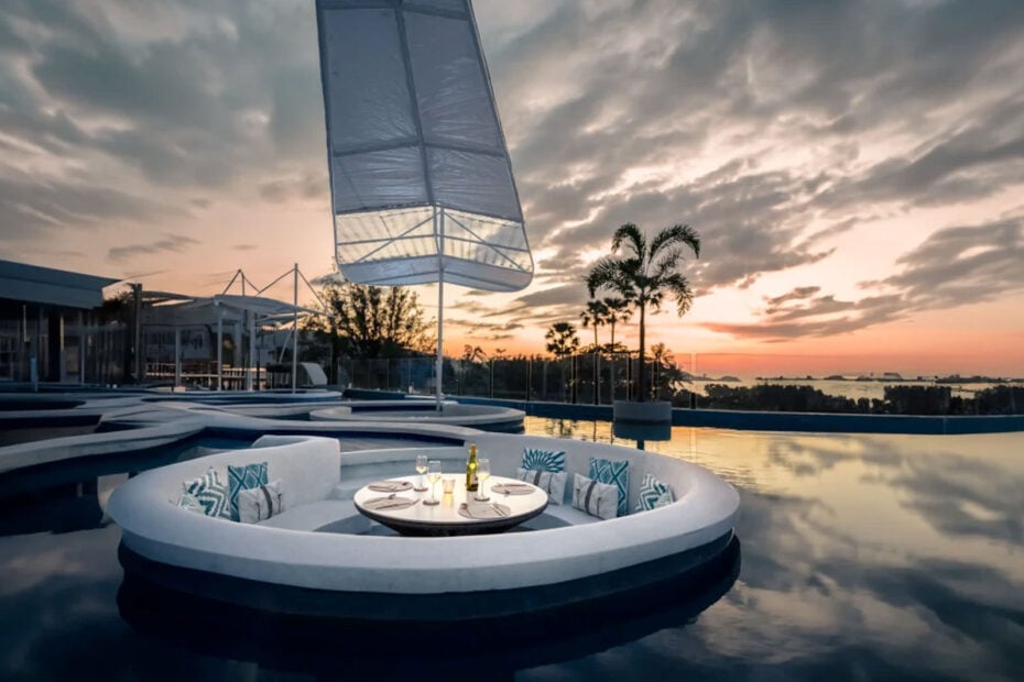 FLYO Rooftop Beach Club Phuket in Patong Beach