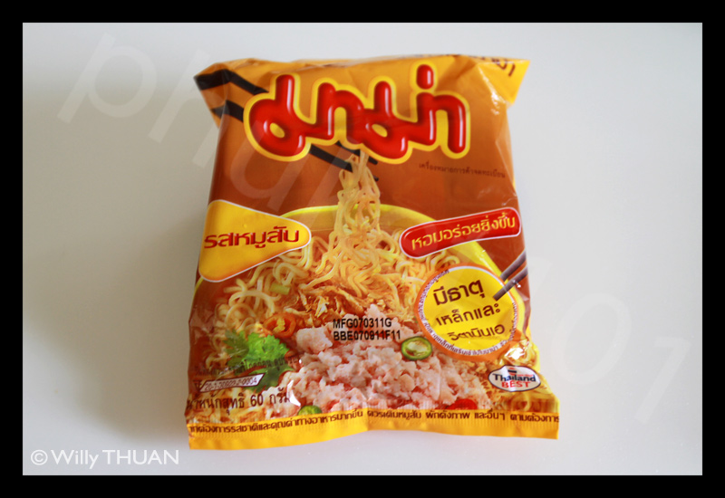 Most Popular Instant Noodles in Phuket