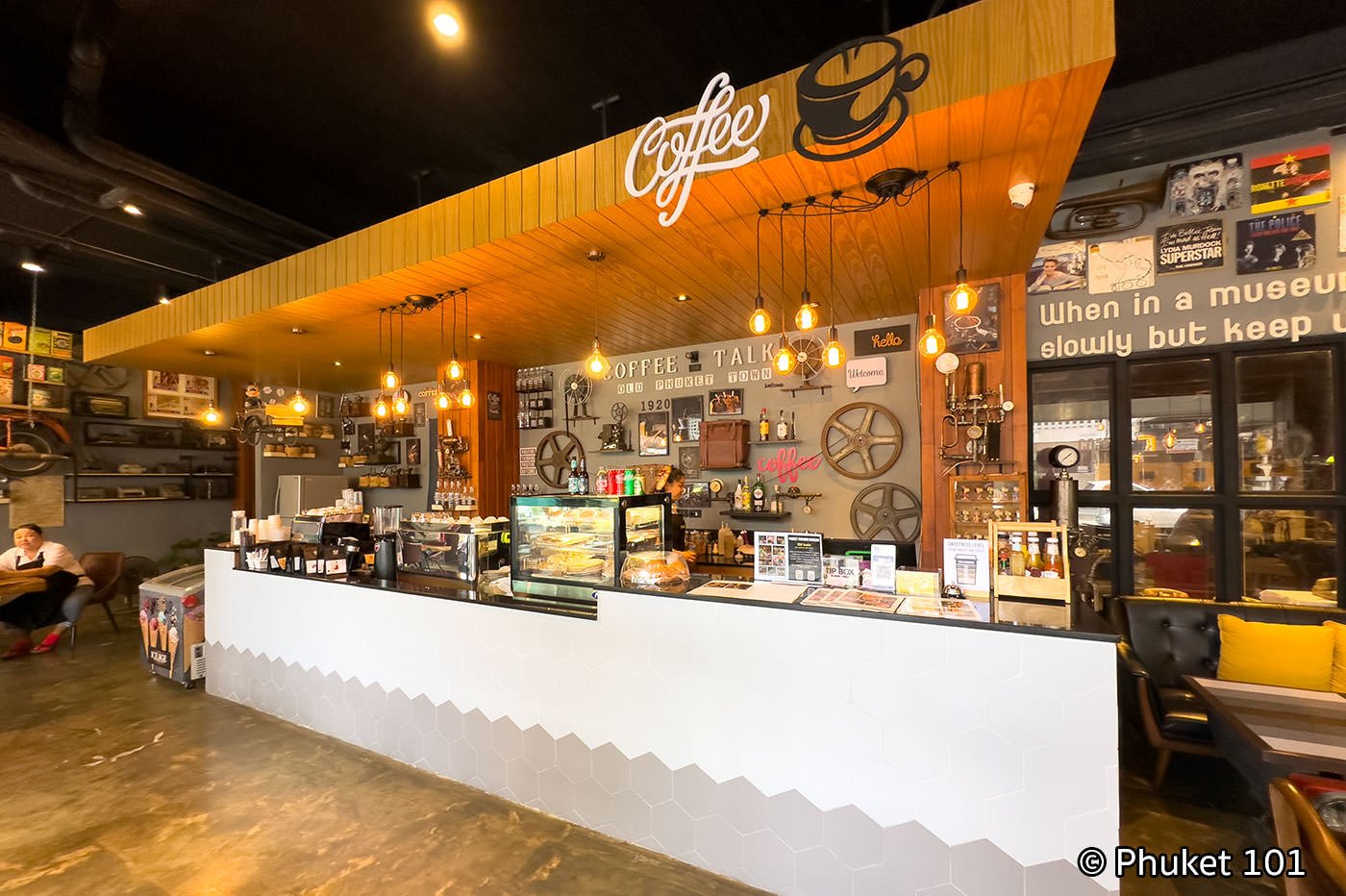 Coffee Talk Cafe at Thavrn Museum in Phuket Old Town