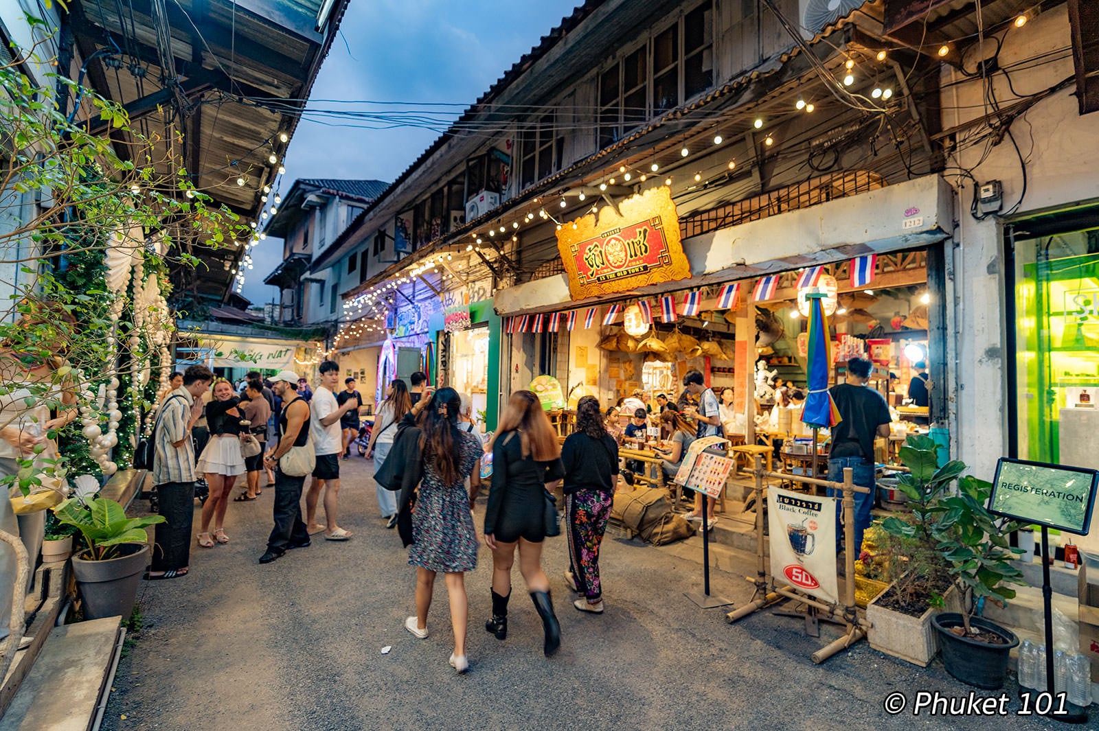 Song Wat Road in Bangkok