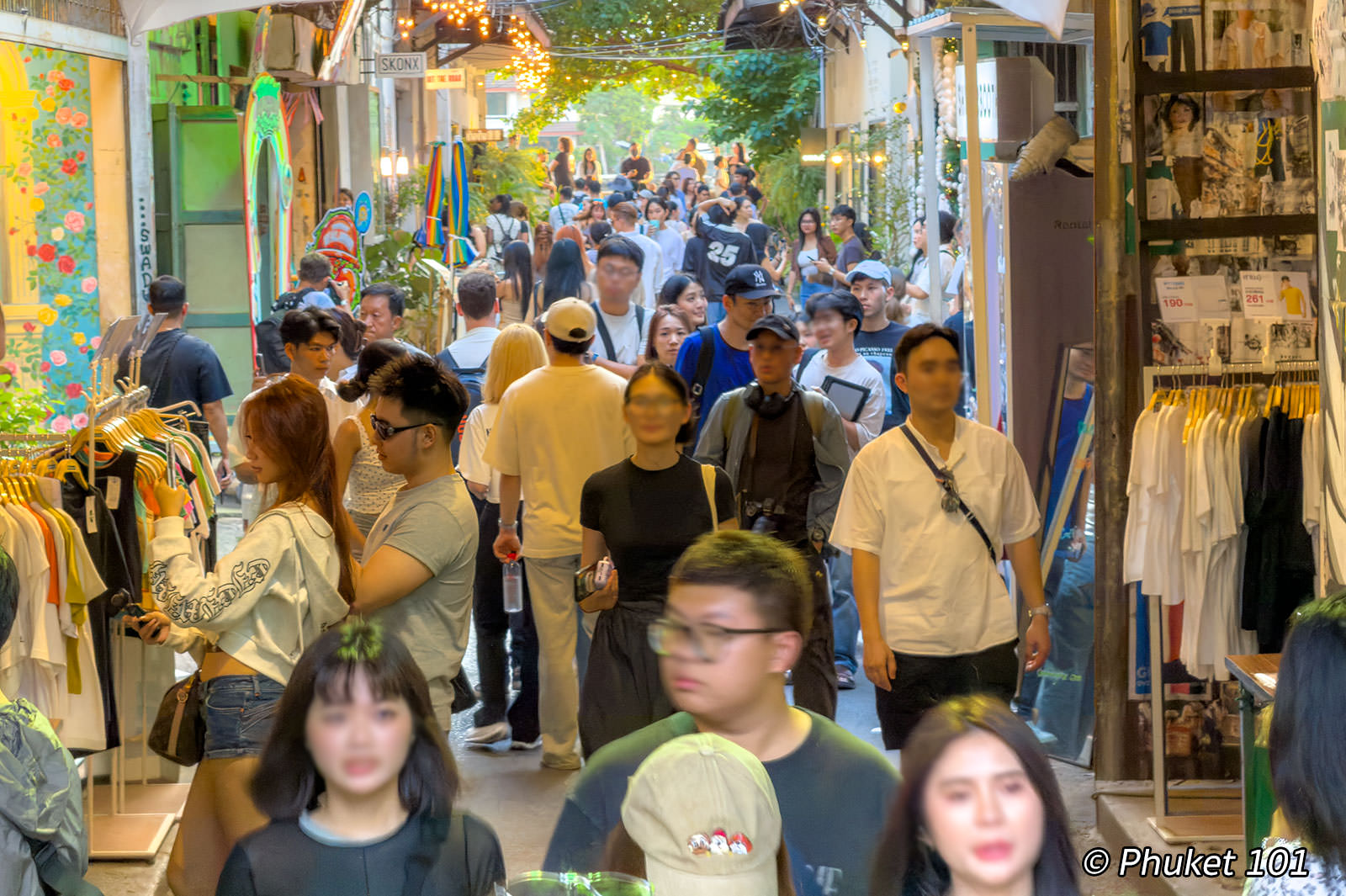 Song Wat Lane in Bangkok