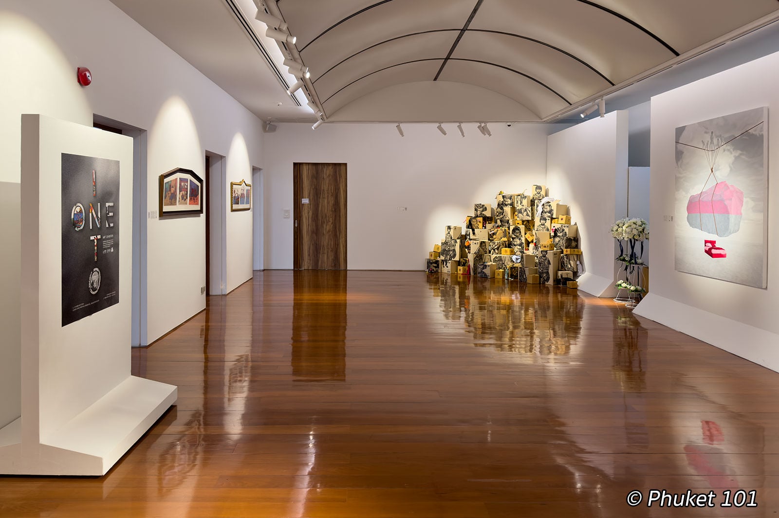 Baan Chao Phraya Art Galler on Phra Athit Road in Bangkok