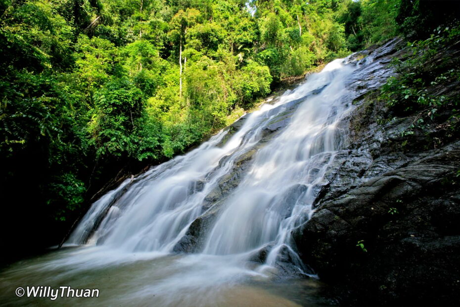 Ton Phrai Waterfall in Phang Nga