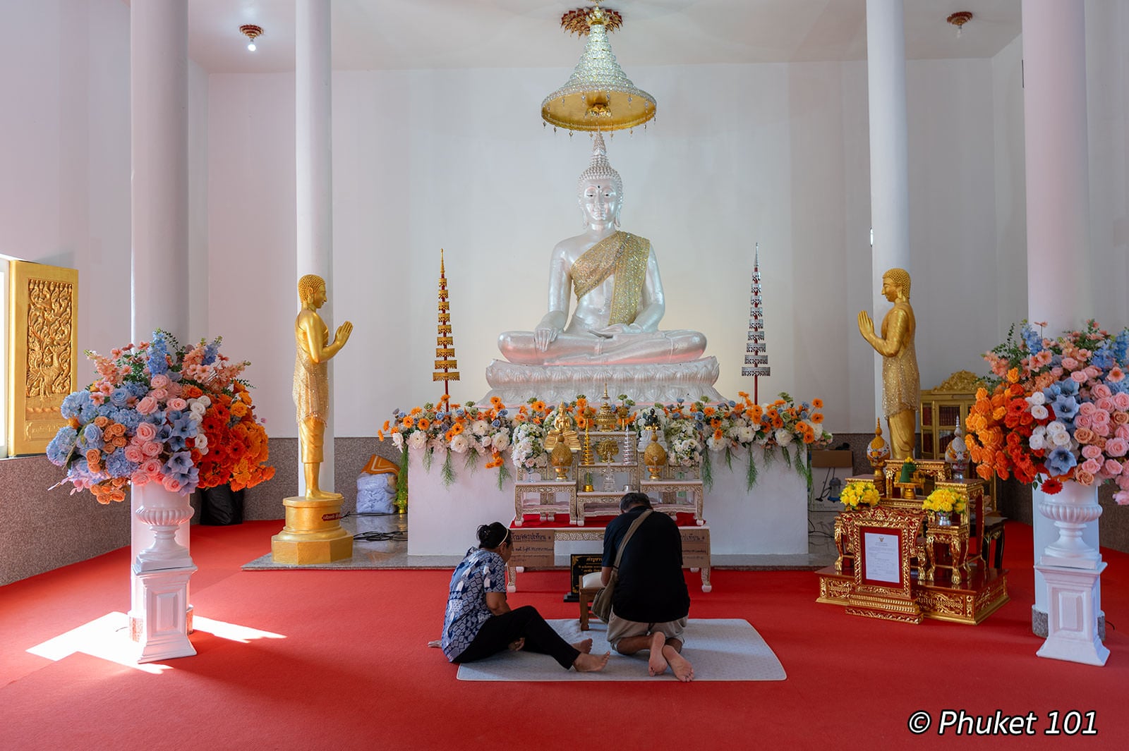 Wat Kanan - The White Temple of Phuket