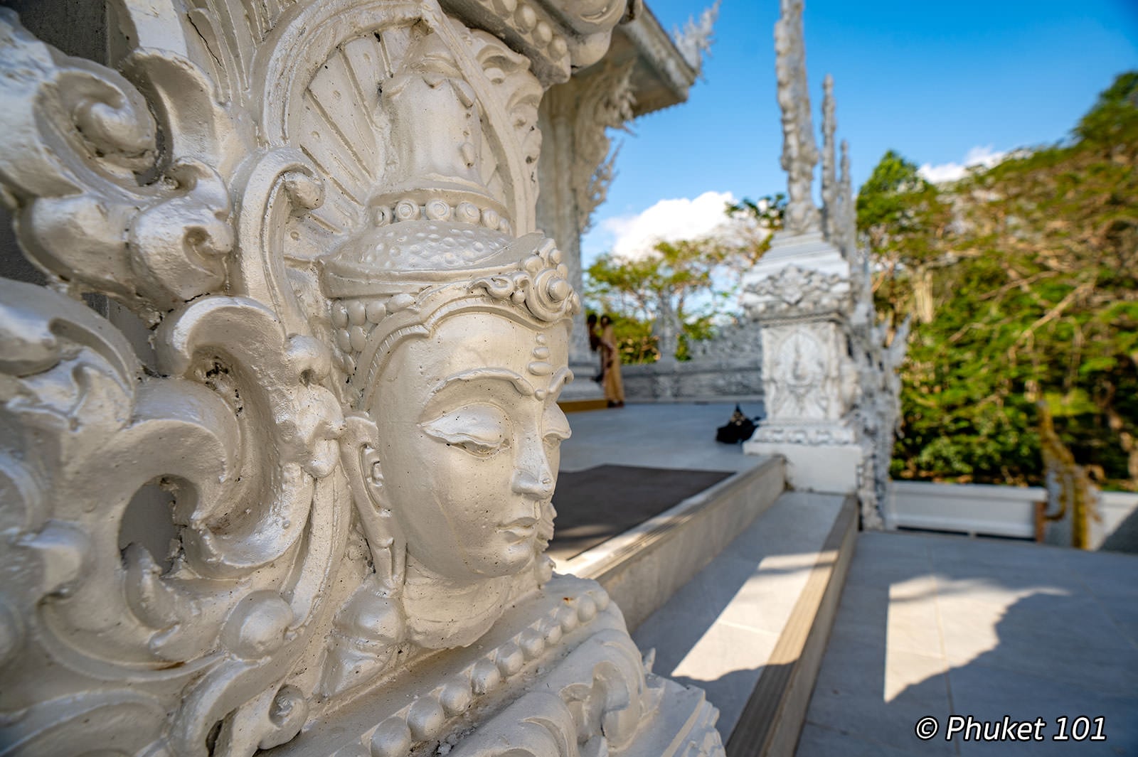 Wat Kanan - The White Temple of Phuket