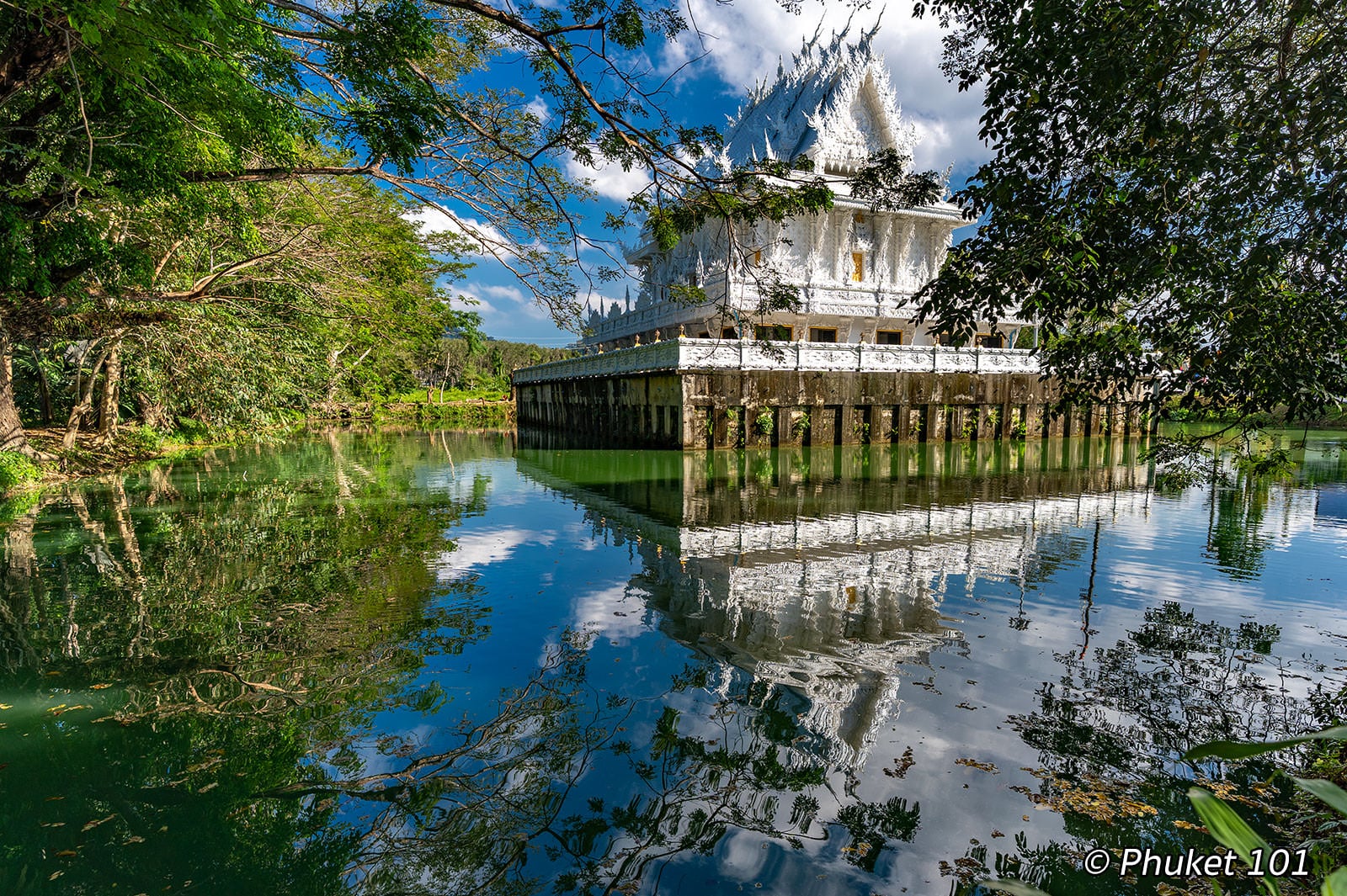 Wat Kanan - The White Temple of Phuket