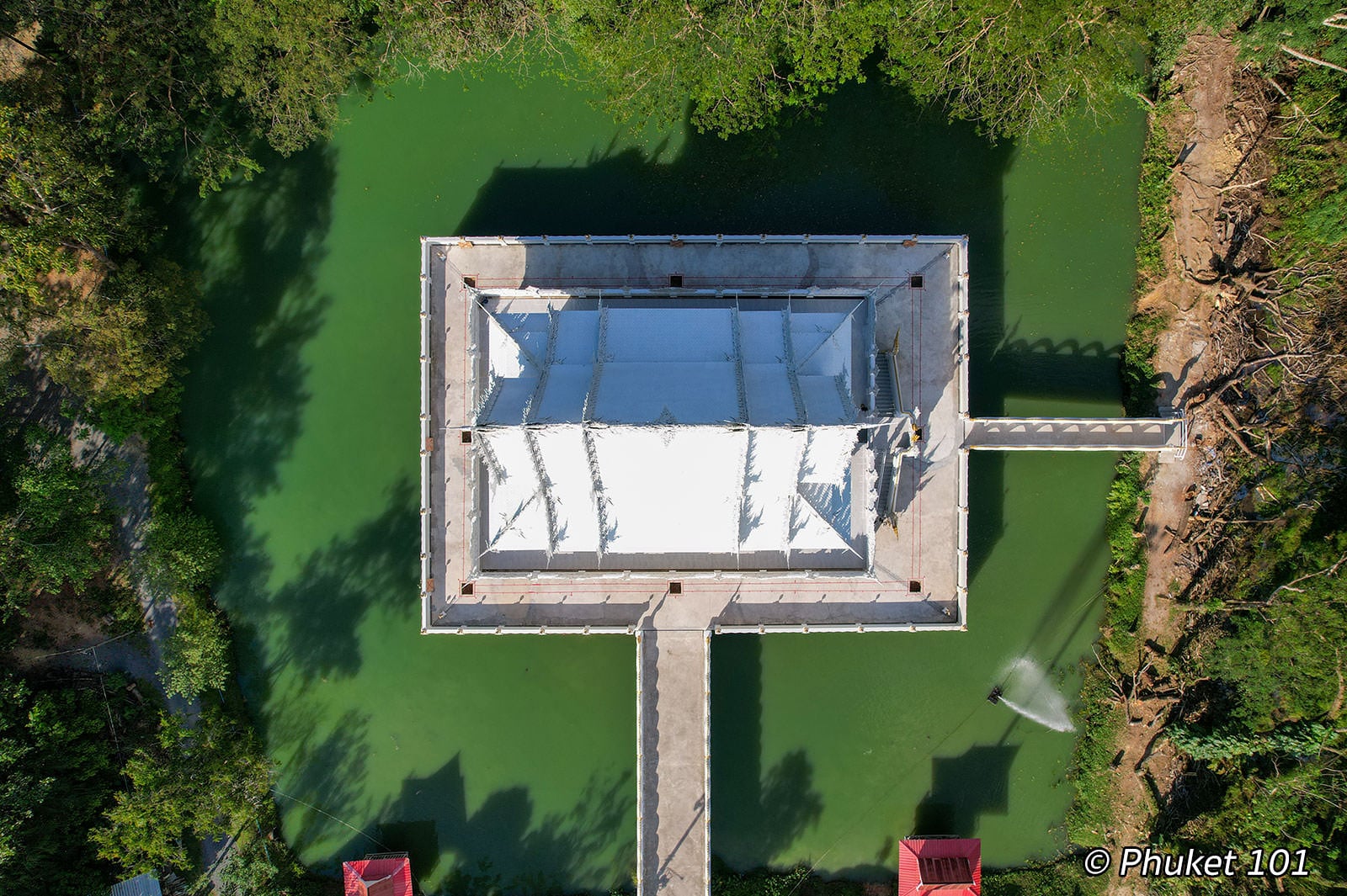 Wat Kanan - The White Temple of Phuket