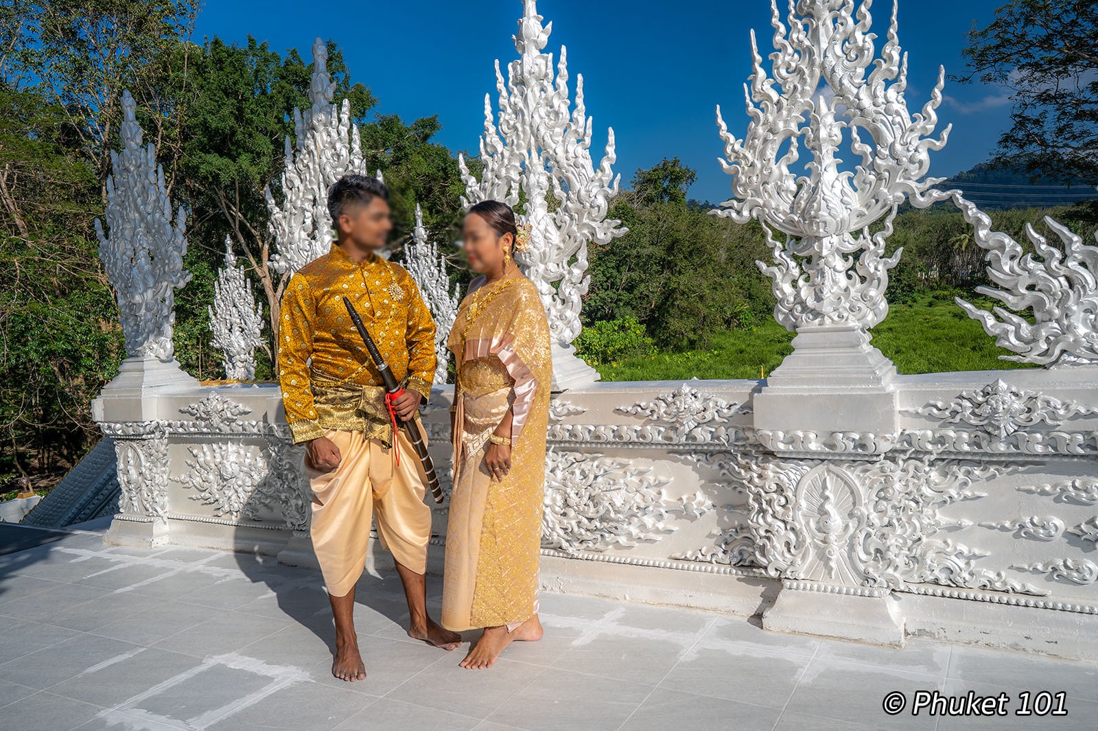 Wat Kanan - The White Temple of Phuket