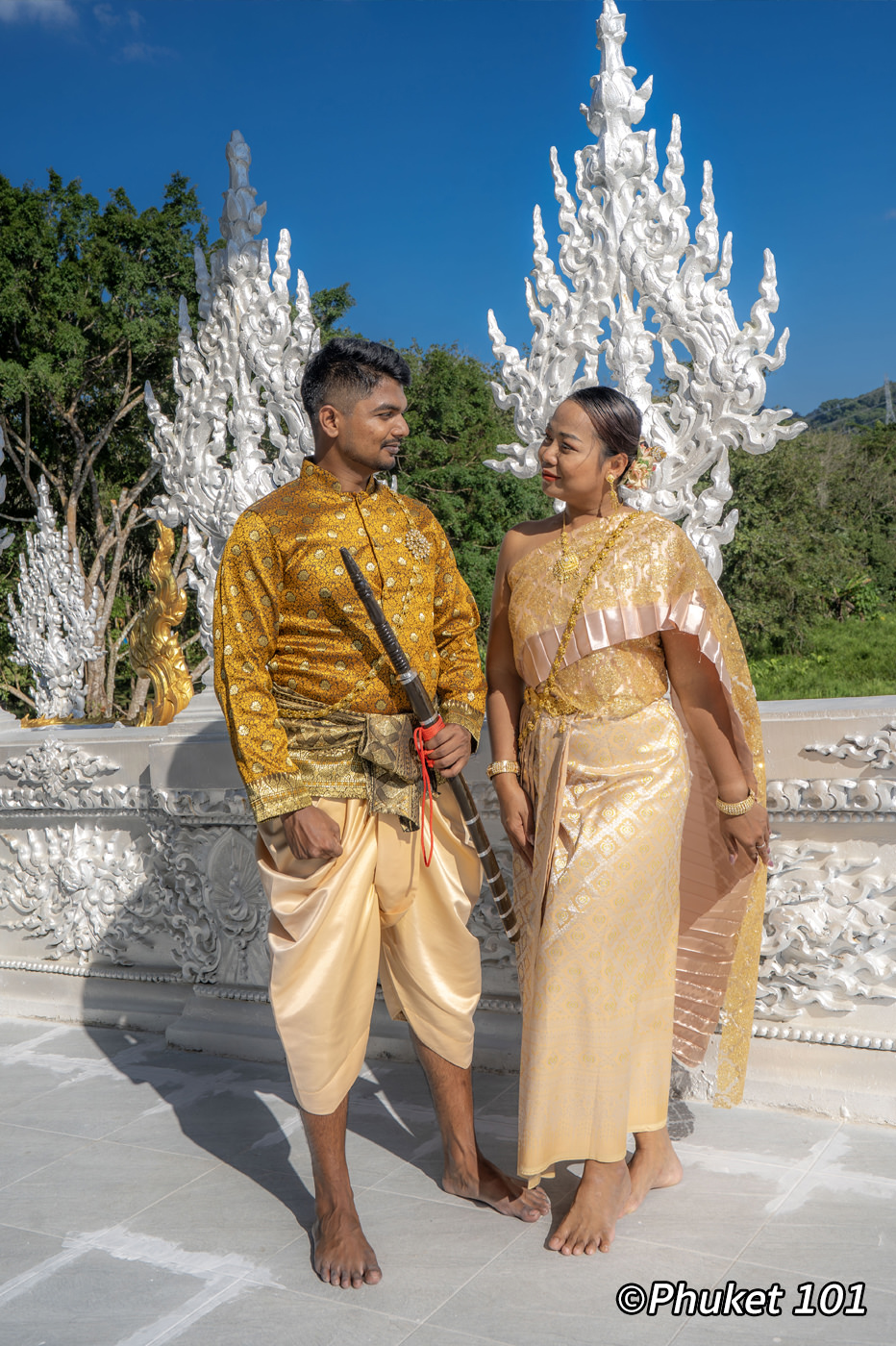 Wat Kanan - The White Temple of Phuket