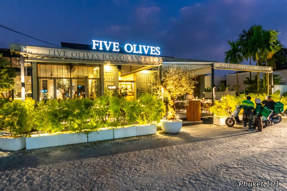 Five Olives Restaurant - Italian Restaurant in Bang Tao Beach