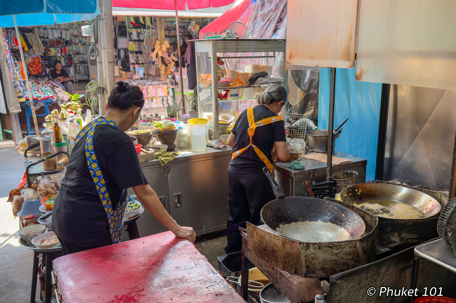 Wang Lang Market on Bangkok Thonburi