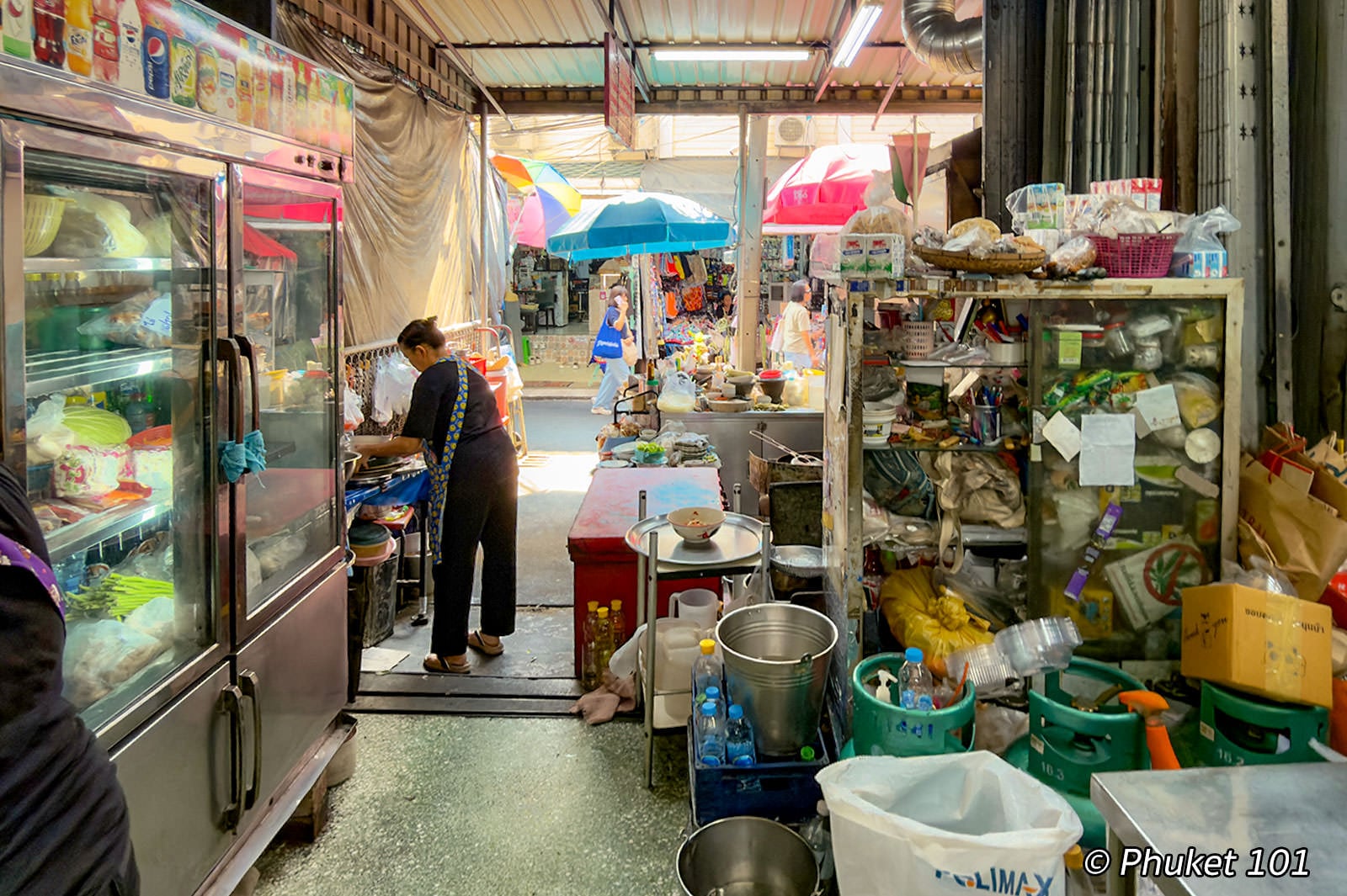 Wang Lang Market on Bangkok Thonburi